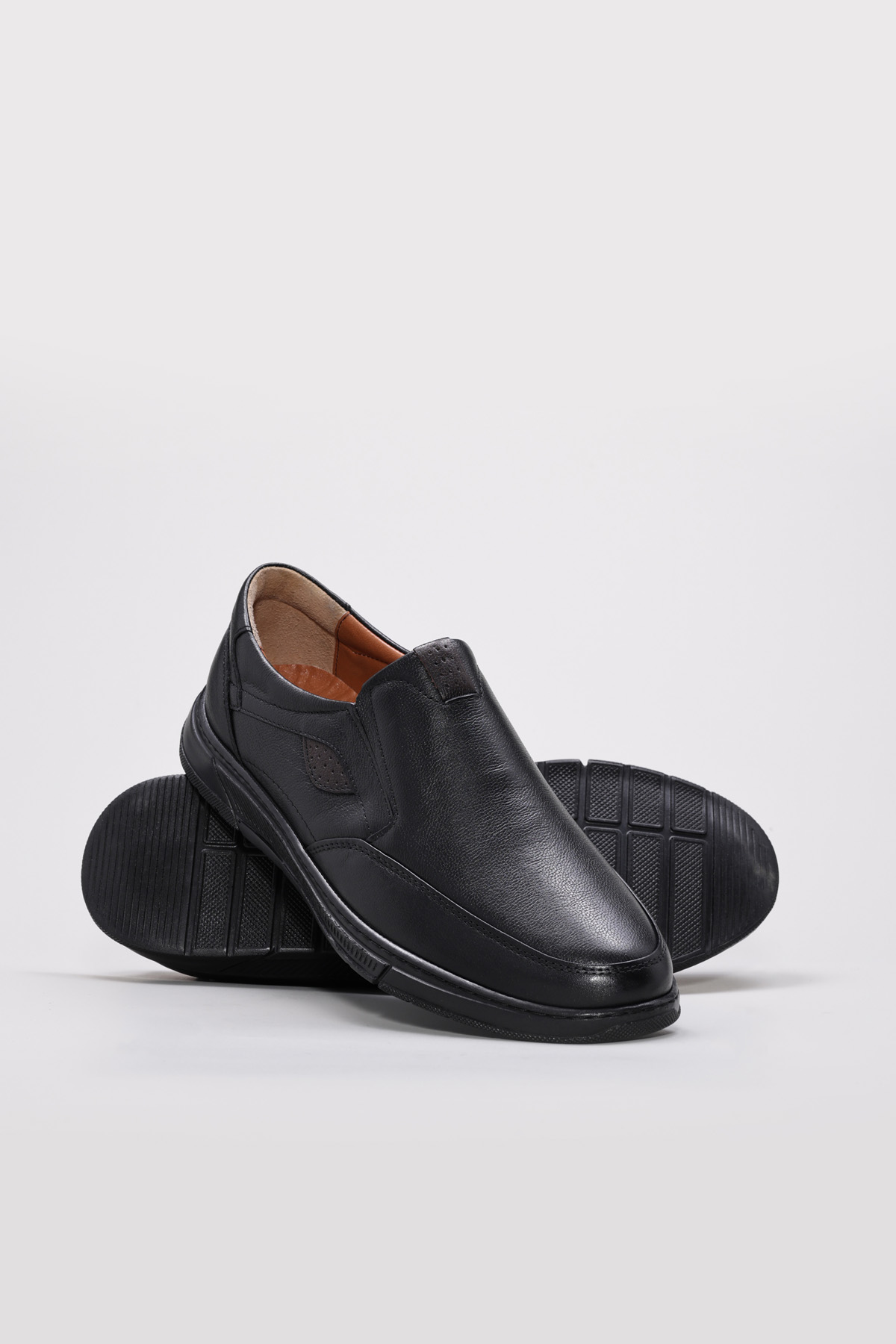 Hakiki Deri Erkek Casual Ayakkabı 951MBAF2508 - Görsel 4