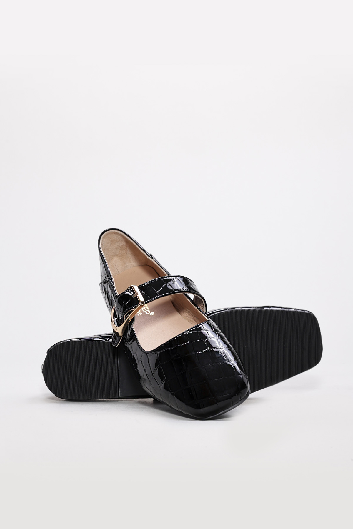 Hakiki Deri Kadın Babet Ayakkabı 210ZA9757 - Görsel 4