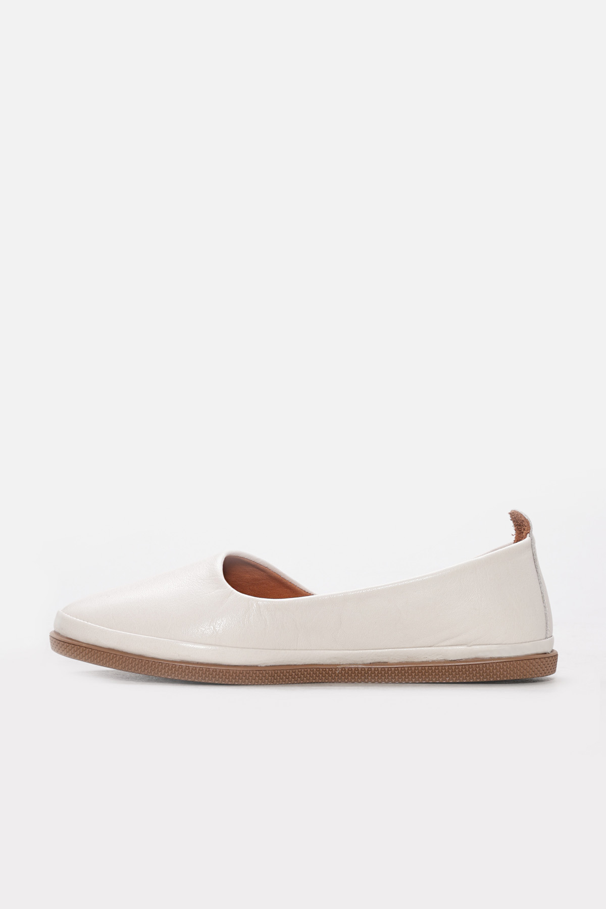 Hakiki Deri Kadın Babet Ayakkabı 240ZA2100 - Görsel 3