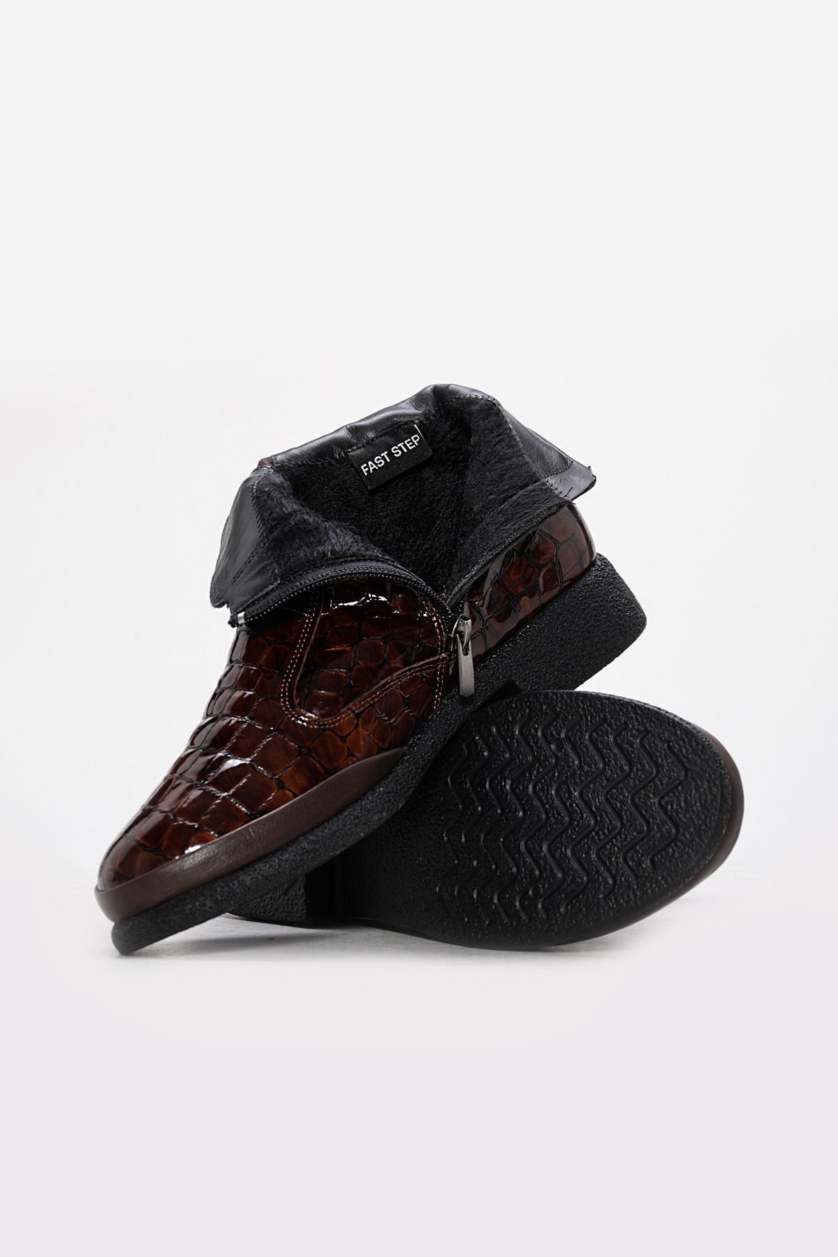 Hakiki Deri Kadın Klasik Bot 217SZA668-254 - Görsel 4