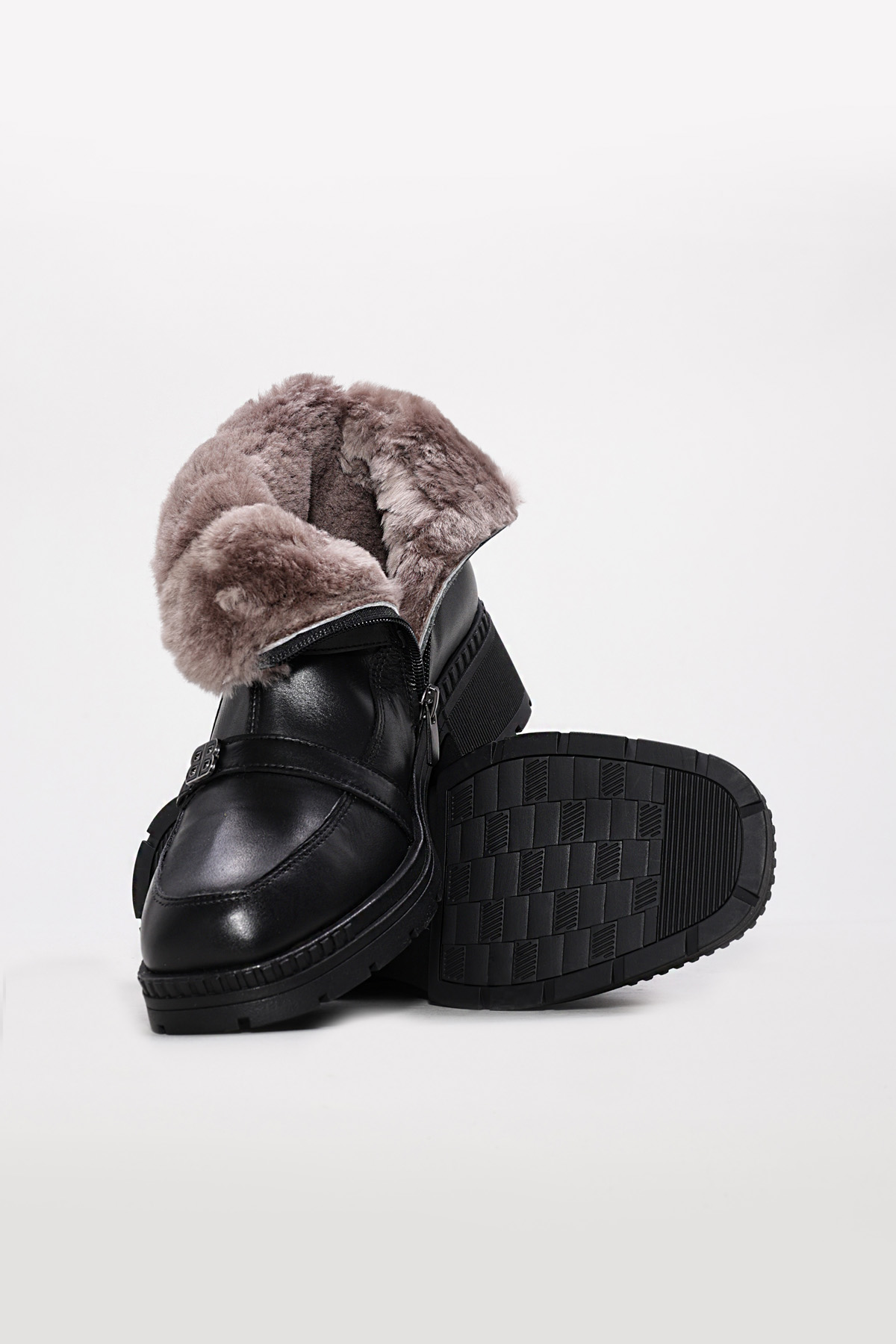 Hakiki Deri Kadın Klasik Ayakkabı 233KZA601 - Görsel 4