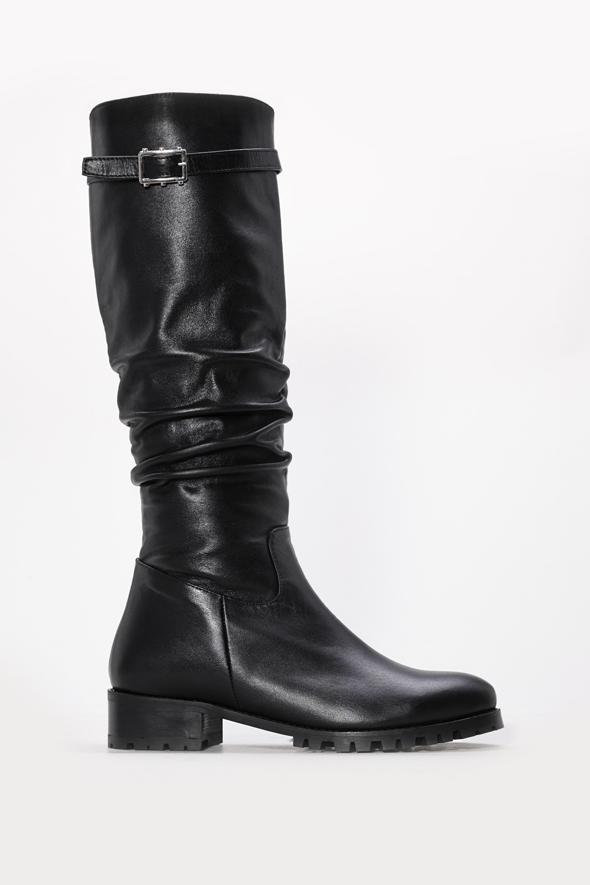 Hakiki Deri Kürklü Kadın Klasik Çizme 064YZA856 - Görsel 3