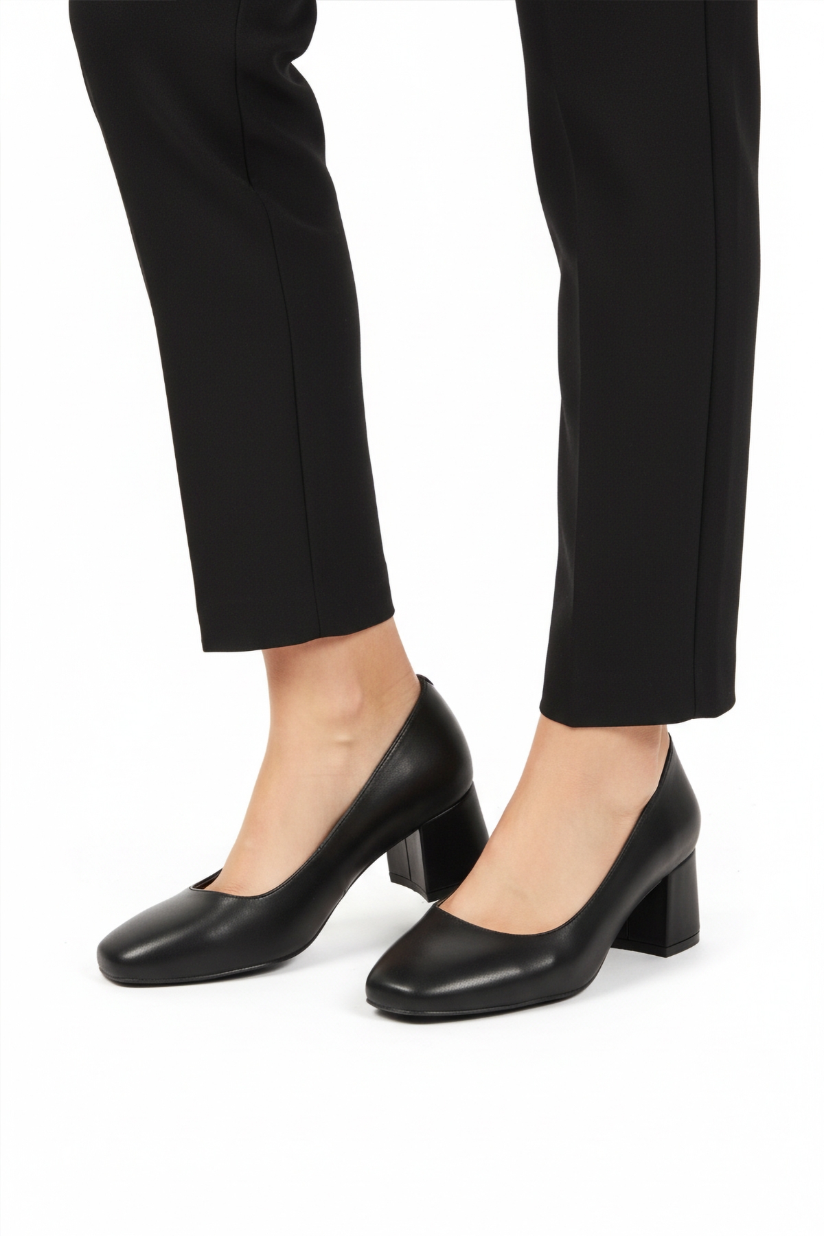 Aspor Siyah Kadın Topuklu Ayakkabı - Görsel 2