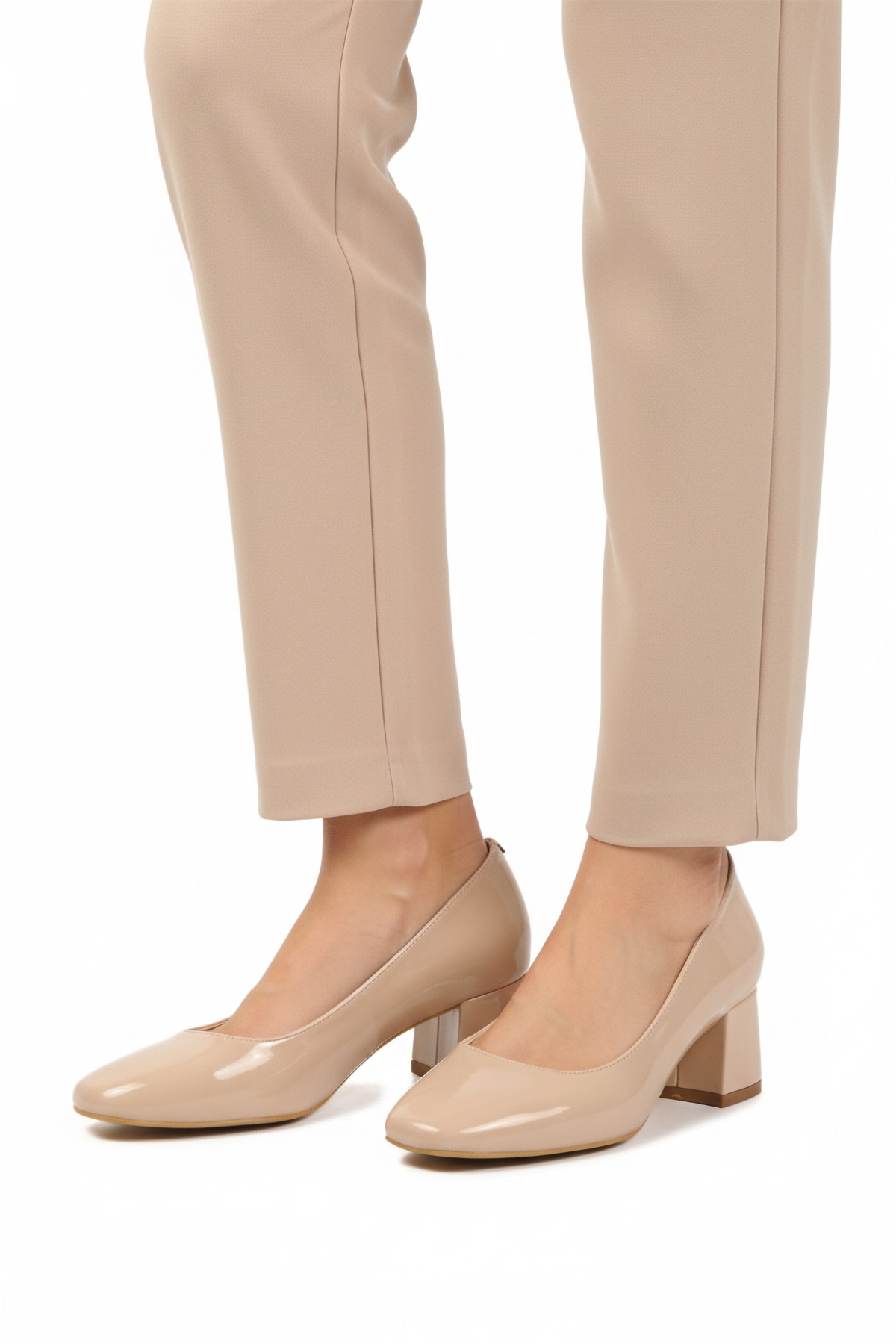 Aspor Bej Rugan Kadın Topuklu Ayakkabı - Görsel 2
