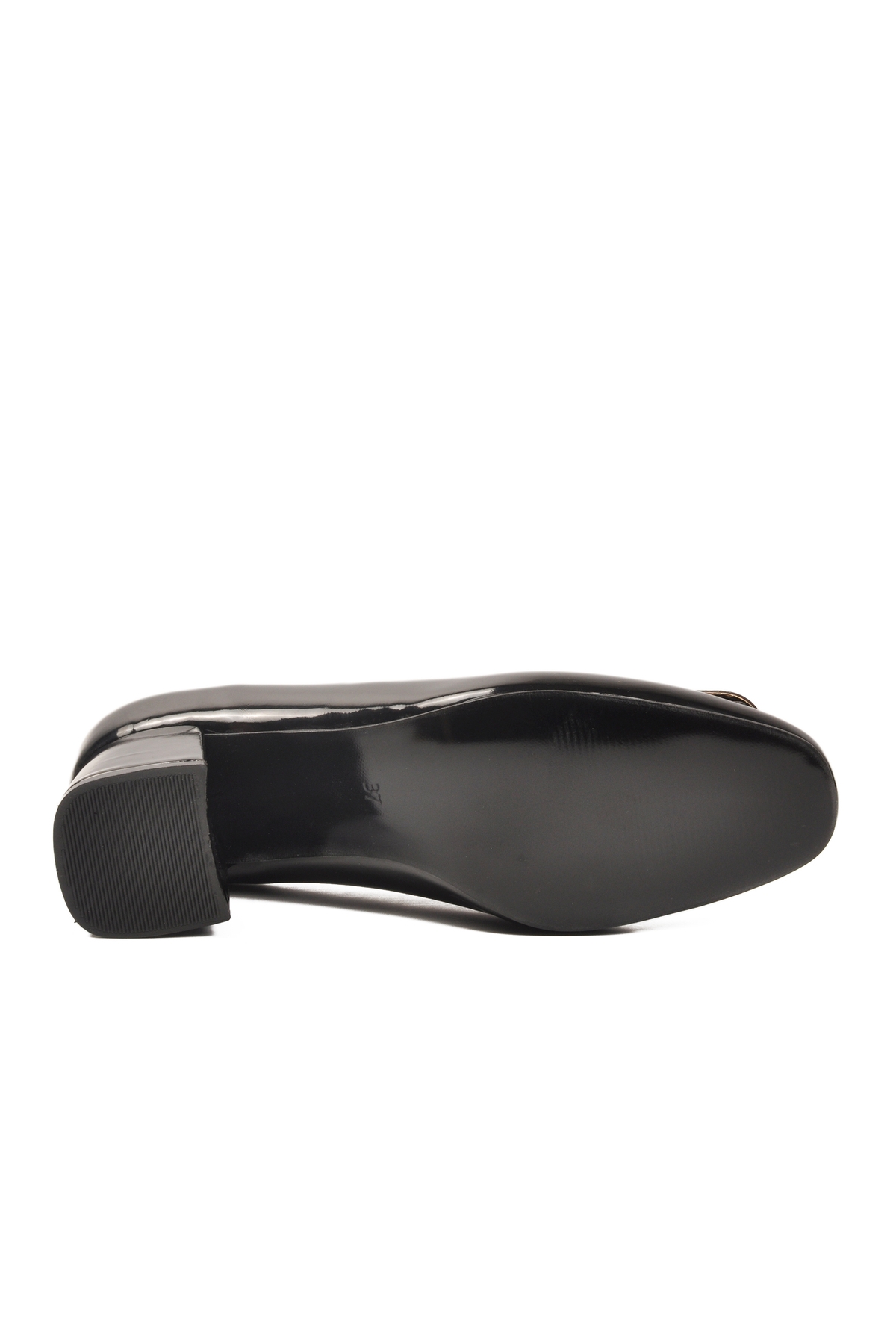 Aspor Siyah Rugan Kadın Topuklu Ayakkabı - Görsel 6