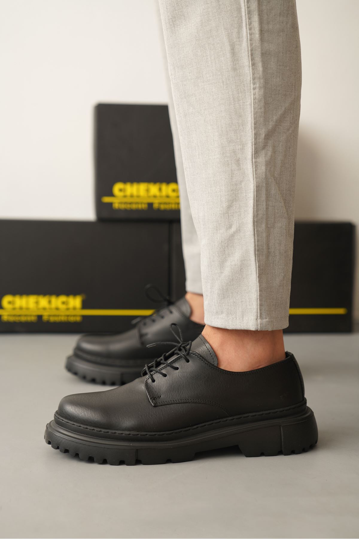 Bağcıklı Erkek Günlük Ayakkabı Siyah - Görsel 2