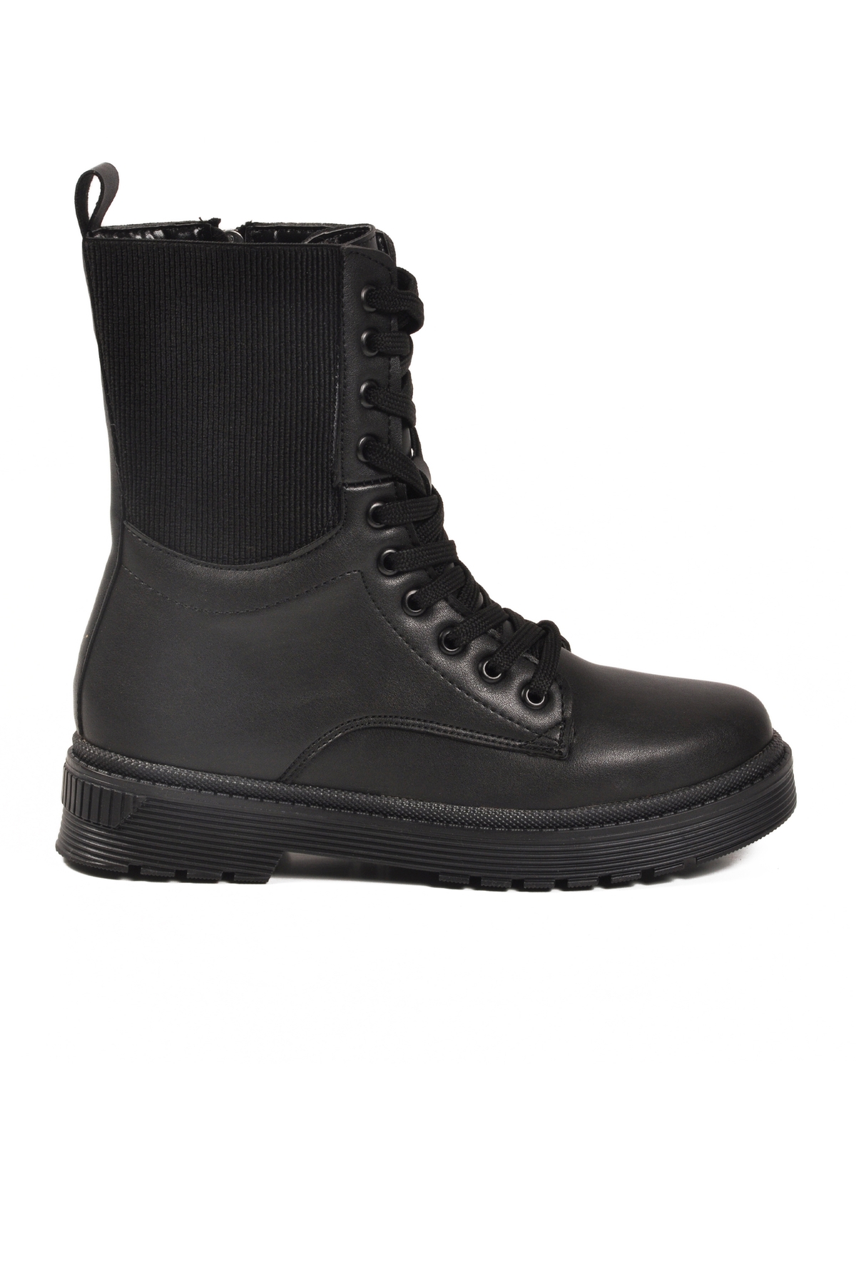 Aspor Siyah İçi Polarlı Fermuarlı Kadın Bot - Görsel 3