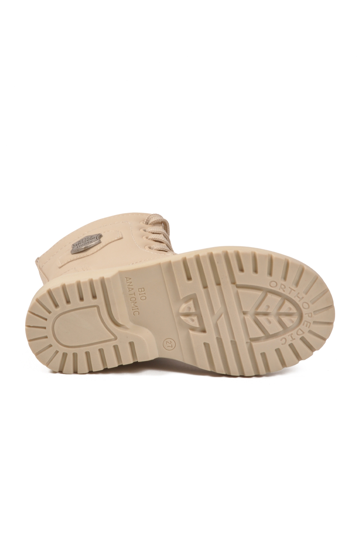 Aspor Bej içi Polarlı Bağcıklı Fermuarlı Kız Çocuk Bot - Görsel 6