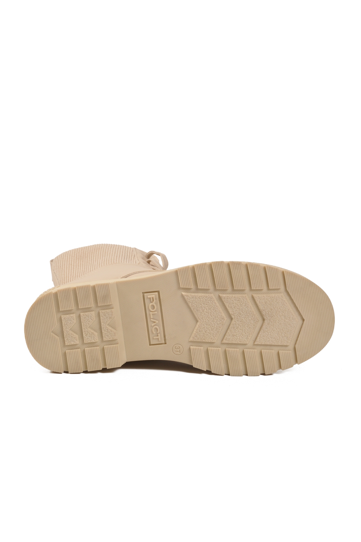 Aspor Bej İçi Polarlı Fermuarlı Kadın Bot - Görsel 6