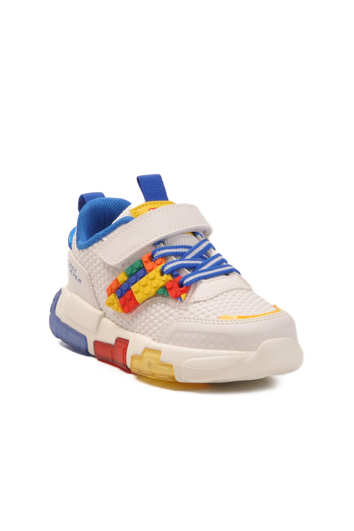 Saks Cırtlı Işıklı Erkek Çocuk Spor Ayakkabı - Görsel 5