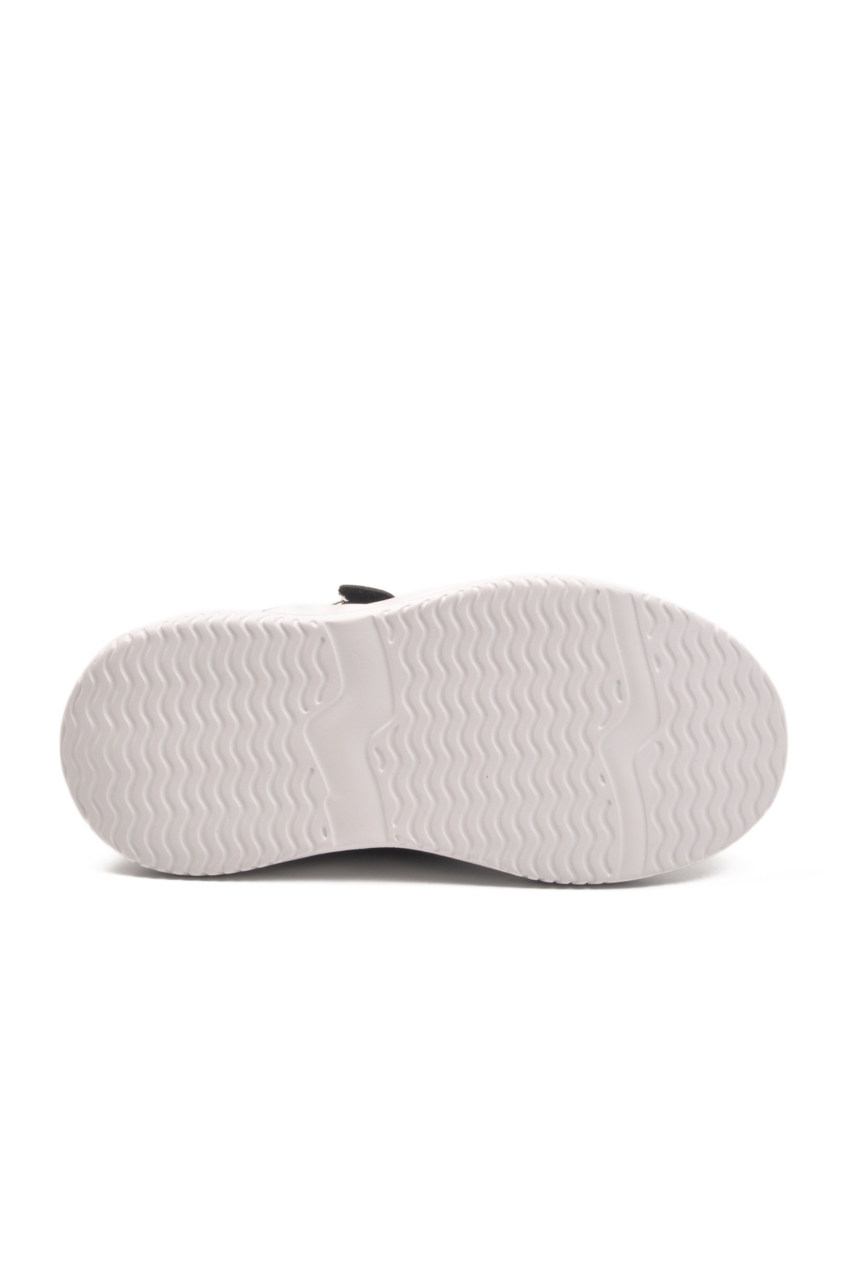 Siyah Beyaz Cırtlı Erkek Çocuk Spor Ayakkabı - Görsel 6