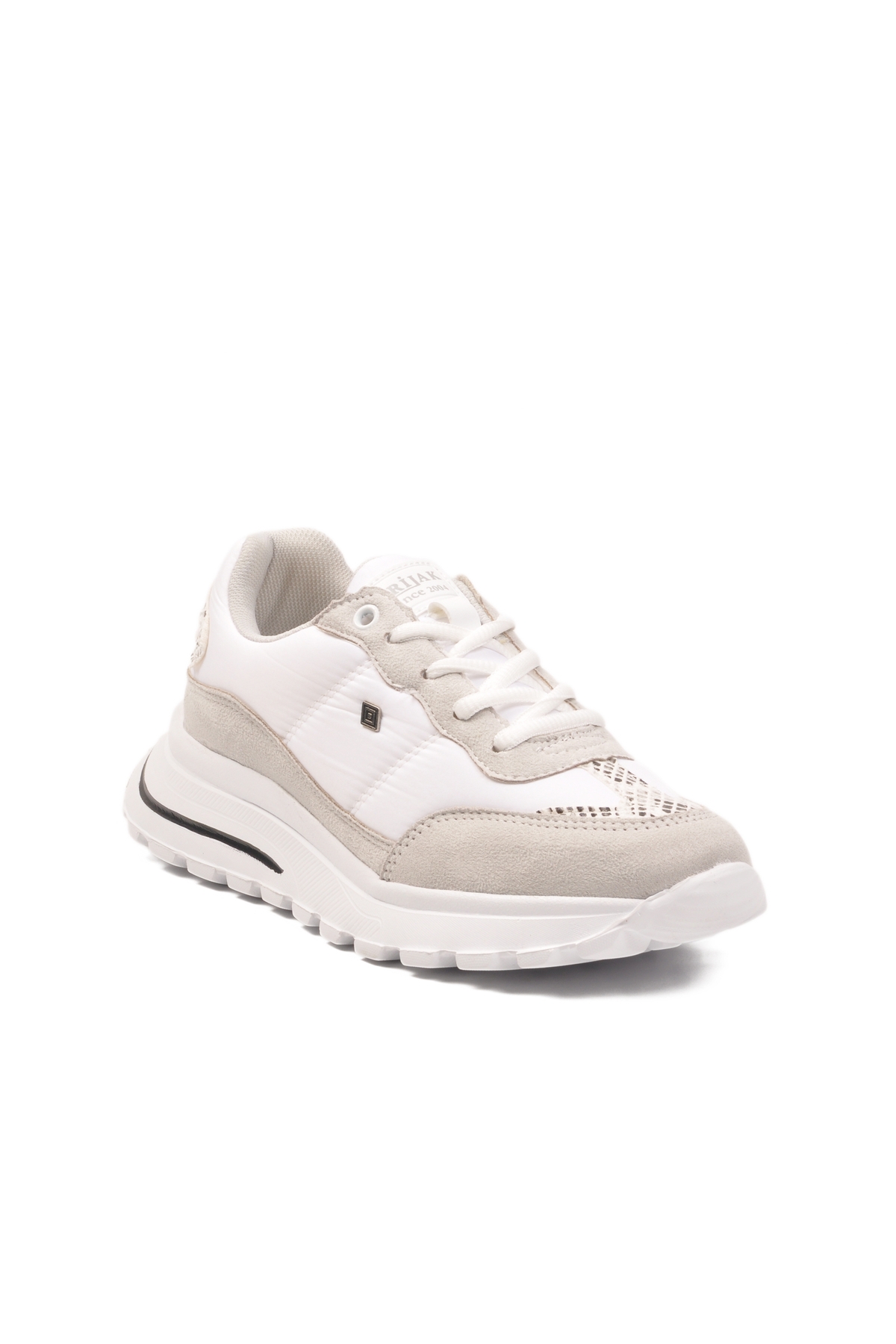 Aspor Beyaz Bağcıklı Kadın Spor Ayakkabı - Görsel 4