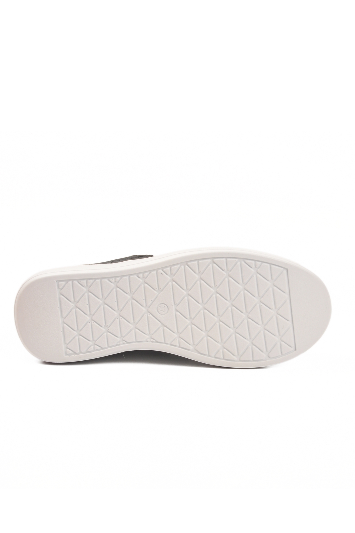 Aspor Siyah Beyaz Yüksek Taban Bağcıklı Unisex Sneaker - Görsel 6