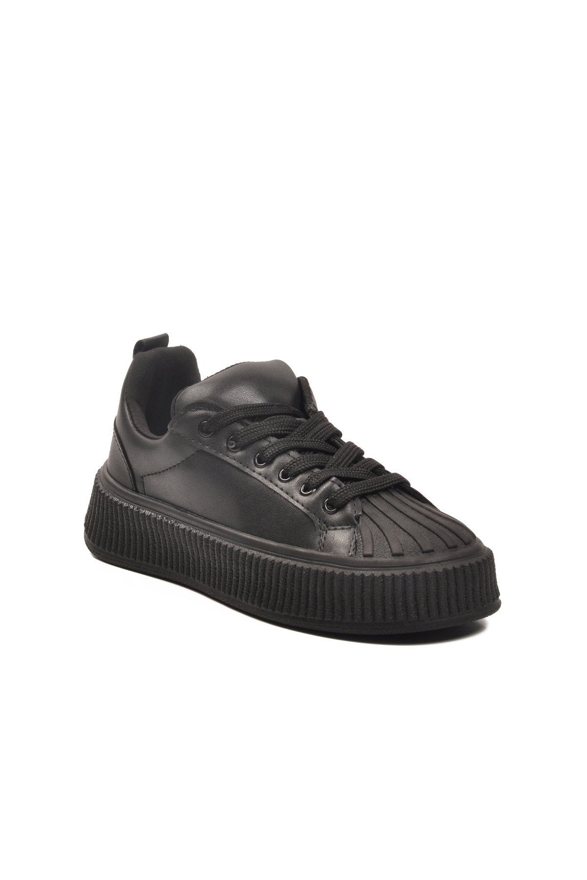 Aspor Siyah Bağcıklı Unisex Spor Ayakkabı - Görsel 5