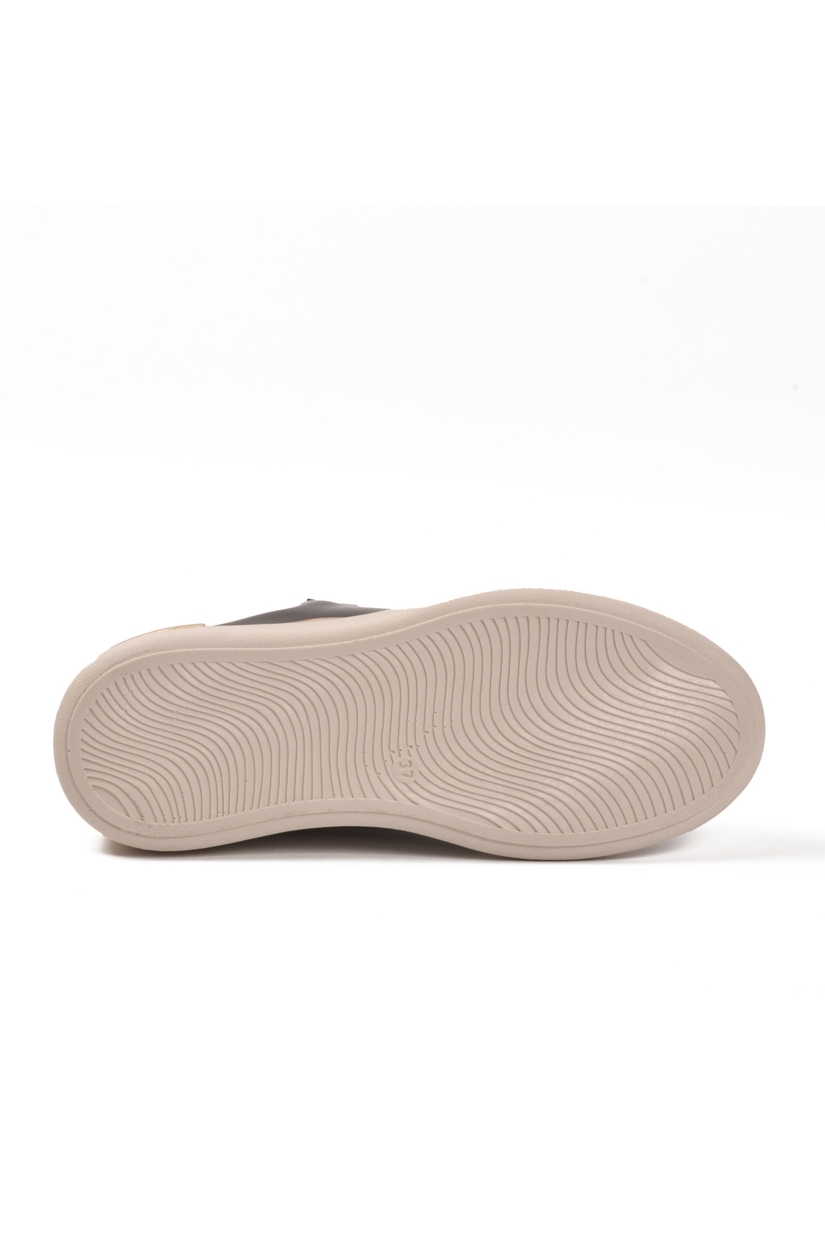 Aspor Siyah Rugan Bağcıklı Kadın Sneaker - Görsel 6