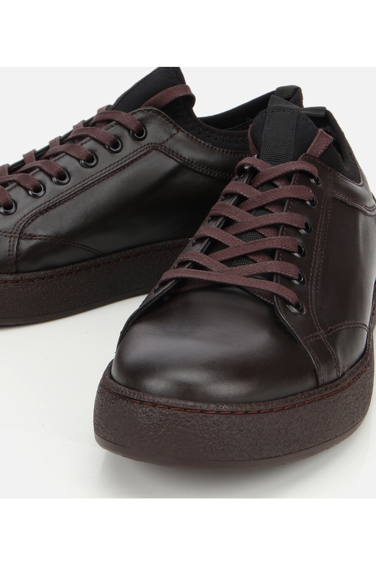 Erkek Deri Kahverengi Yumuşak Dokulu Günlük Ayakkabı - Görsel 4