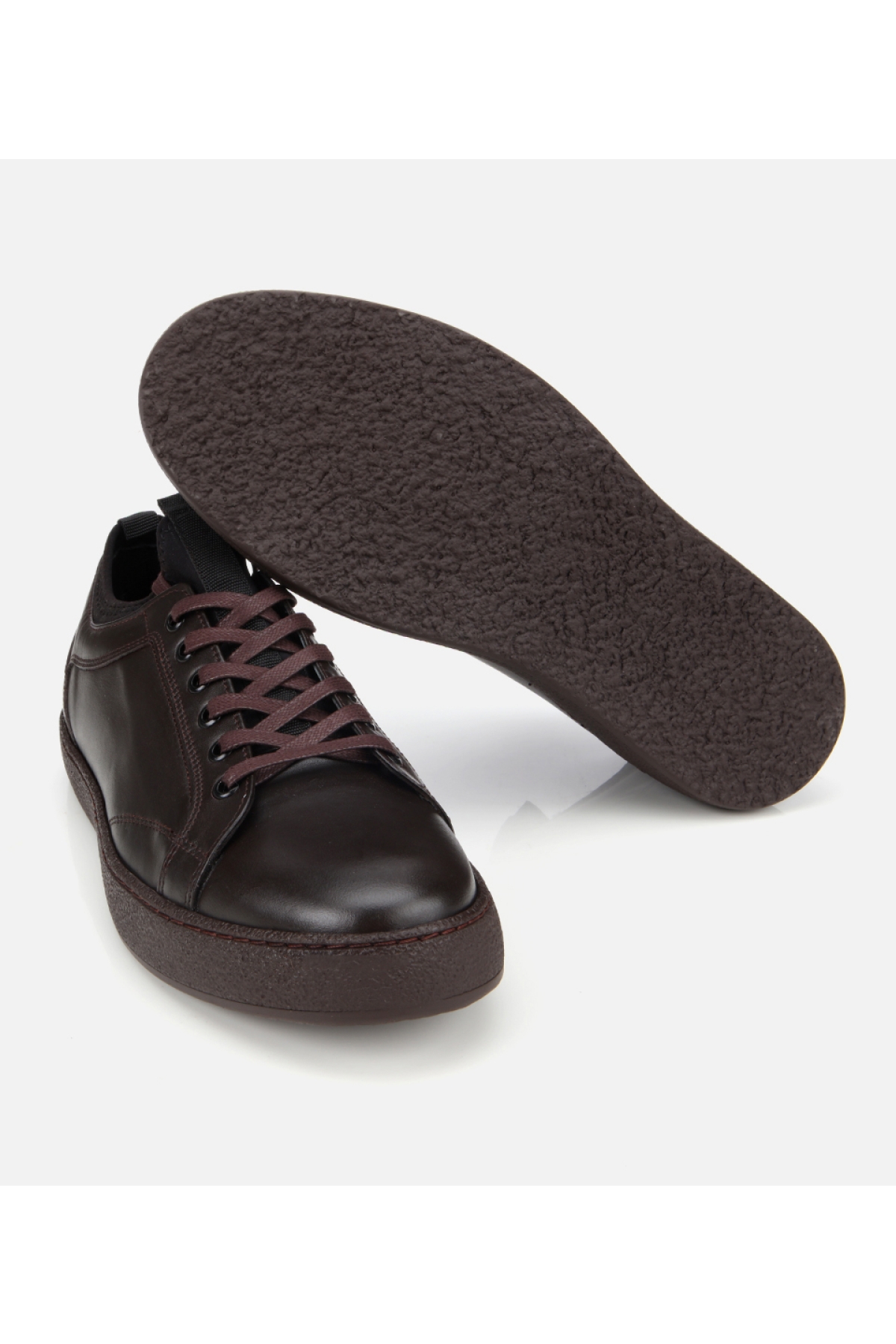 Erkek Deri Kahverengi Yumuşak Dokulu Günlük Ayakkabı - Görsel 7