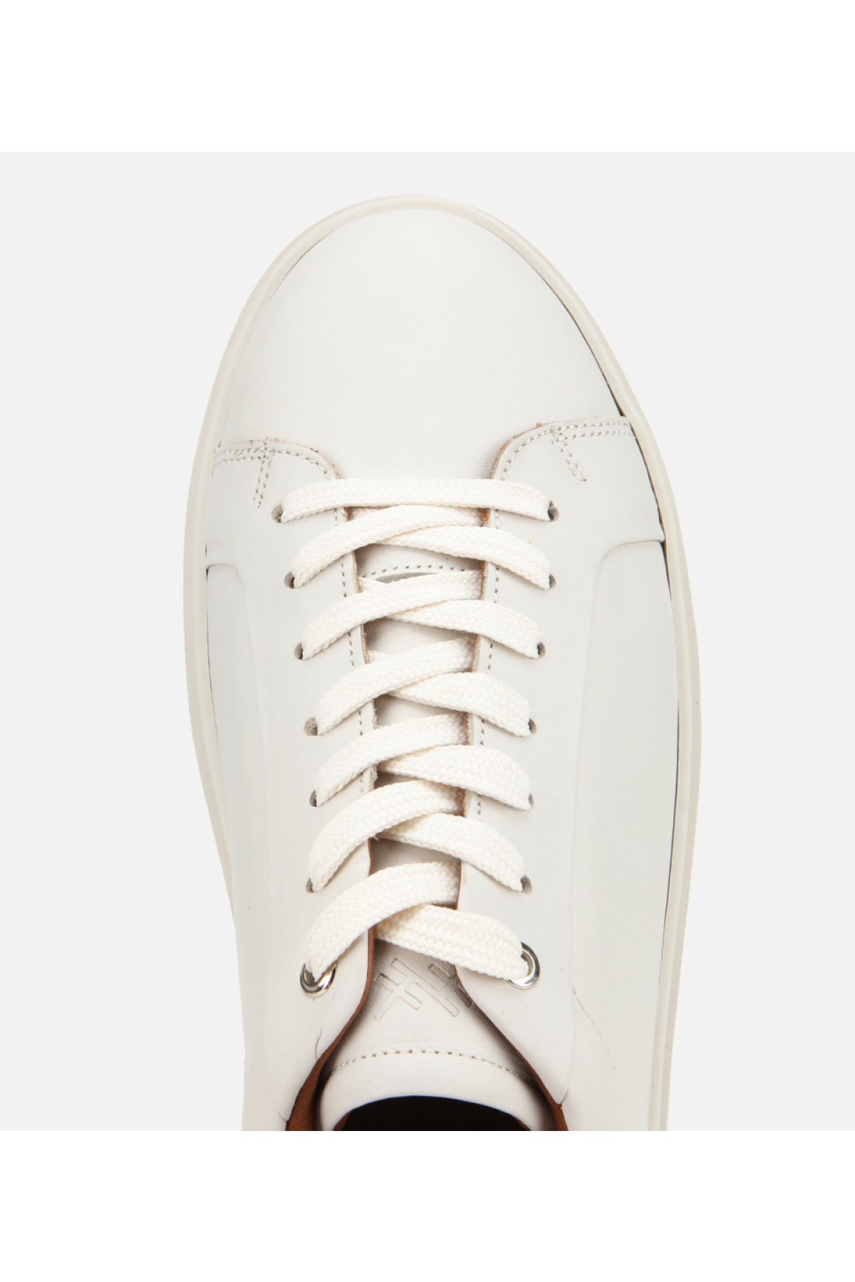 Erkek Deri Beyaz Günlük Ayakkabı - Görsel 6