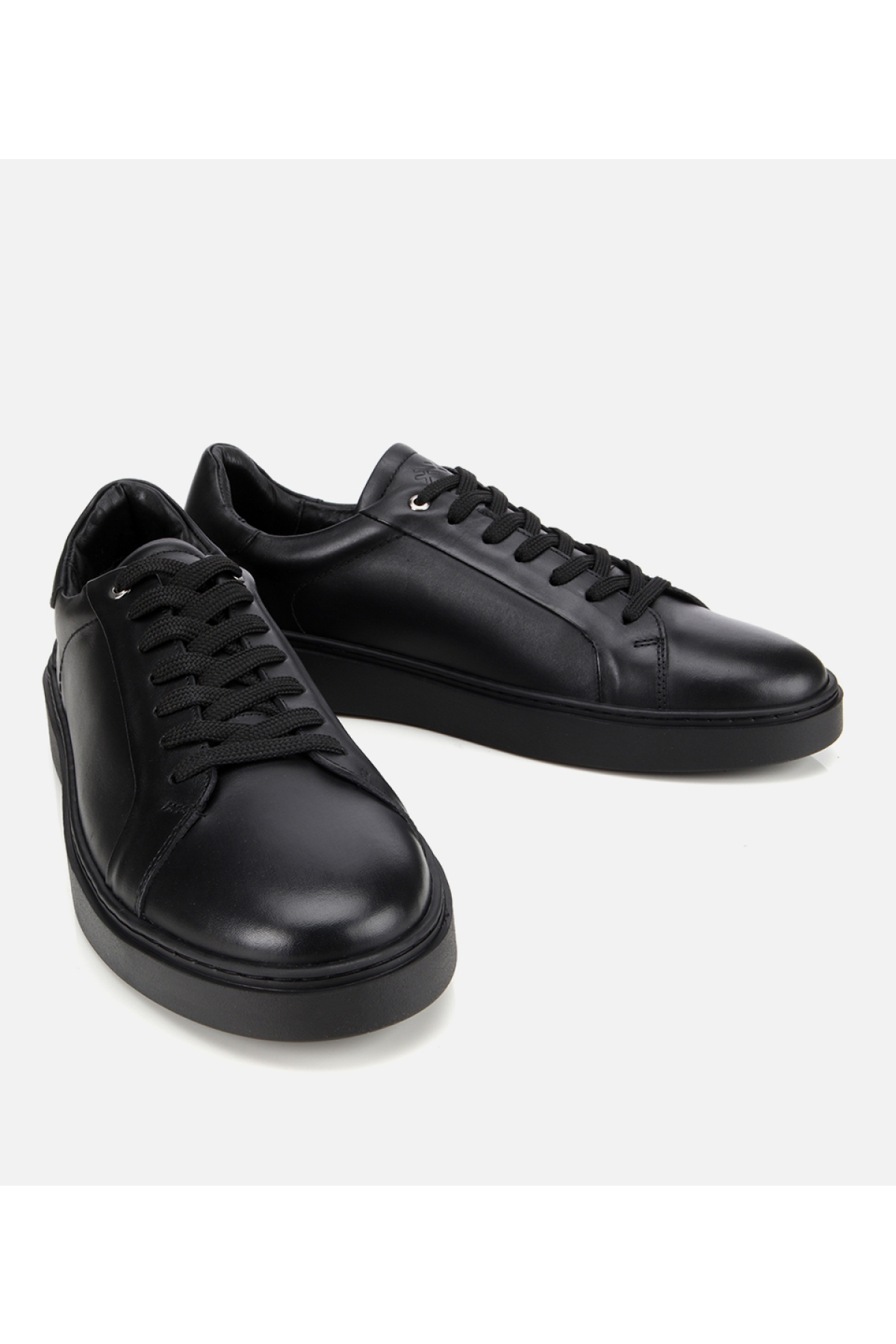 Erkek Deri Siyah Günlük Ayakkabı - Görsel 3