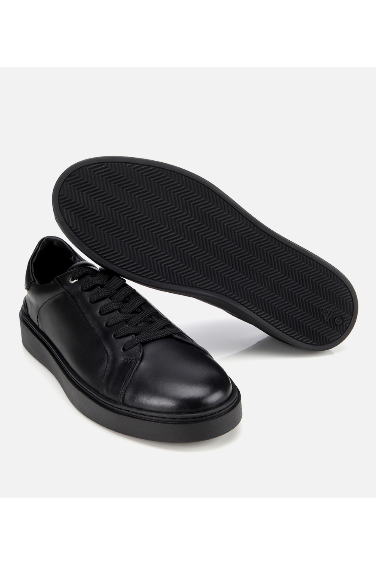 Erkek Deri Siyah Günlük Ayakkabı - Görsel 7