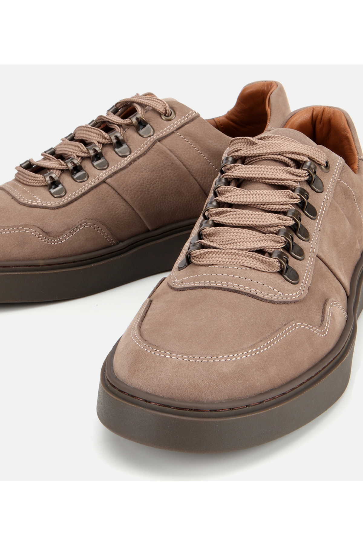Erkek Nubuk Deri Vizon Günlük Ayakkabı - Görsel 4