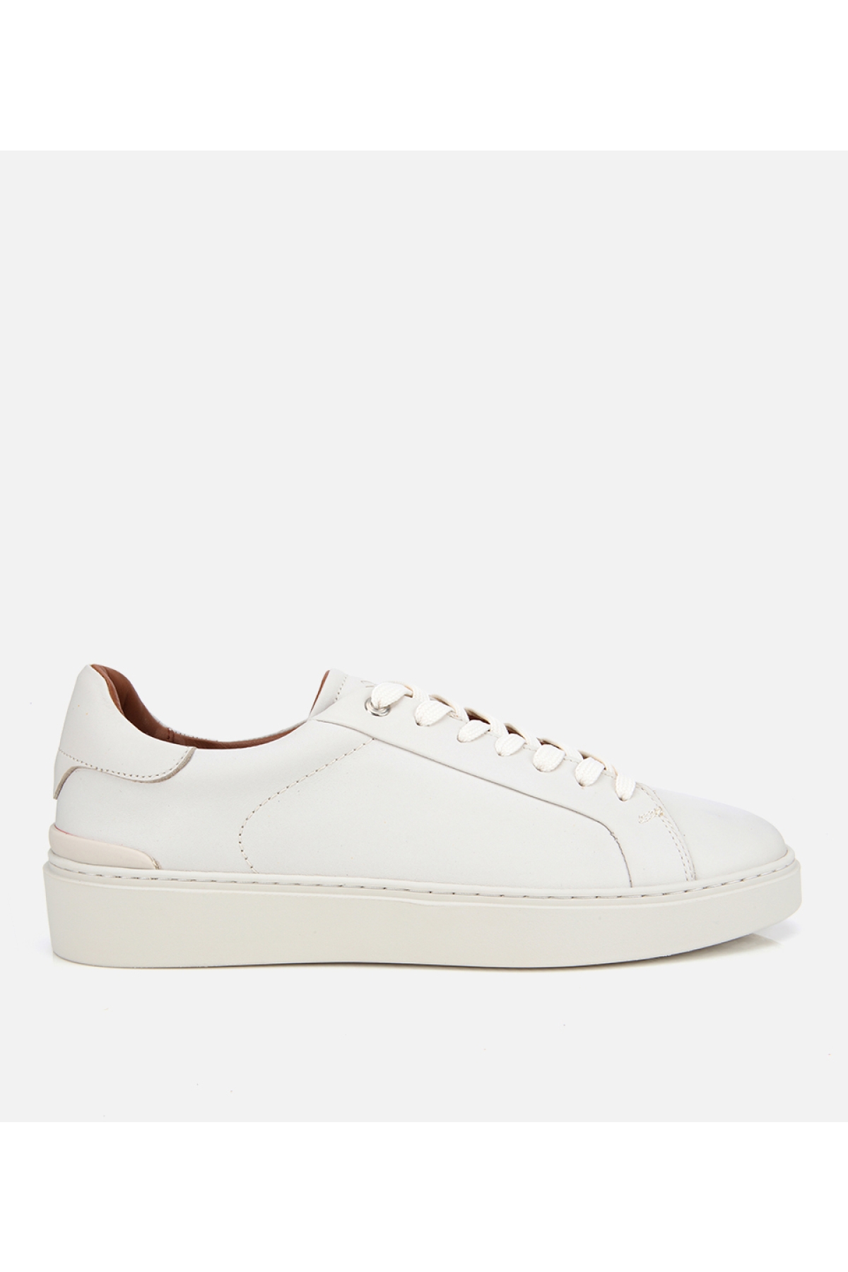 Erkek Deri Beyaz Günlük Ayakkabı - Görsel 2