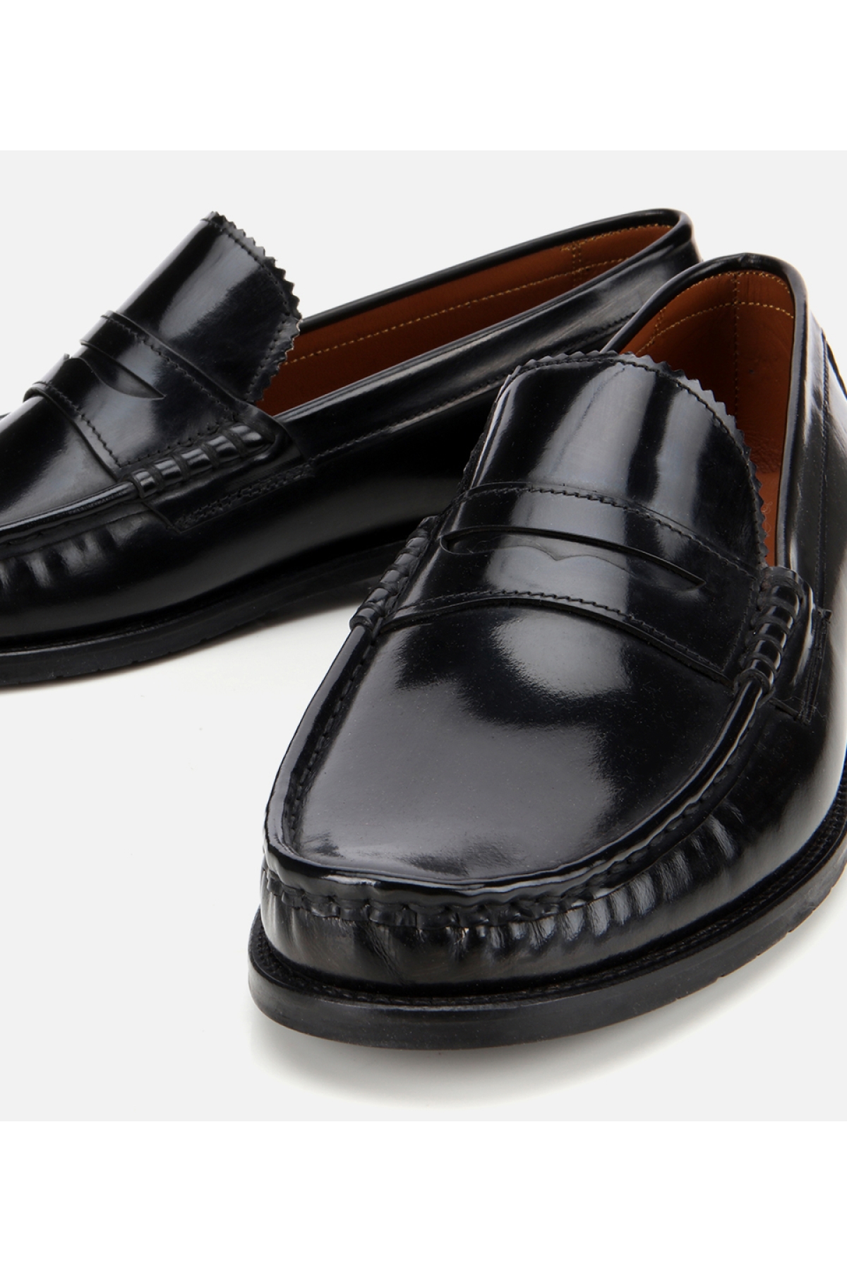 Erkek Açma Deri Siyah Klasik Loafer - Görsel 4