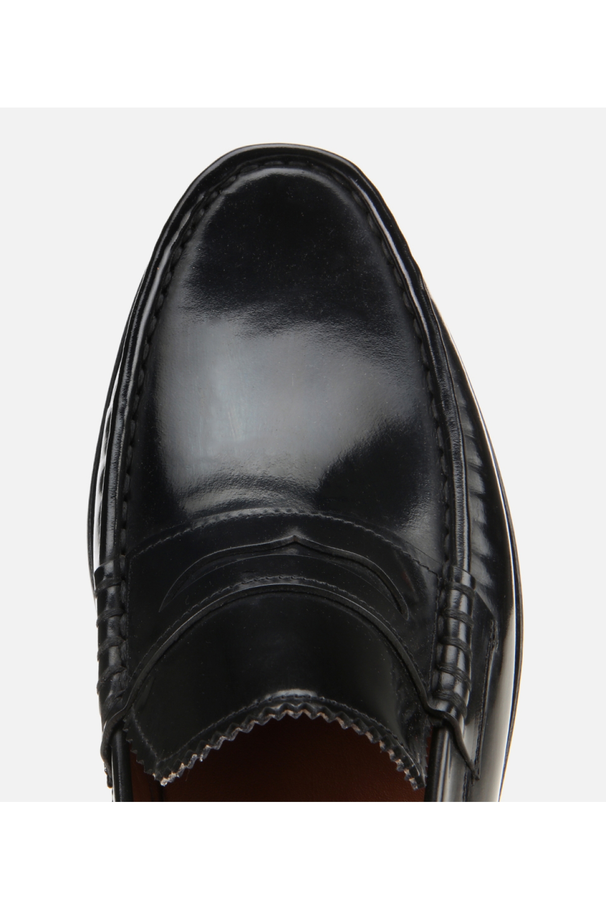 Erkek Açma Deri Siyah Klasik Loafer - Görsel 6