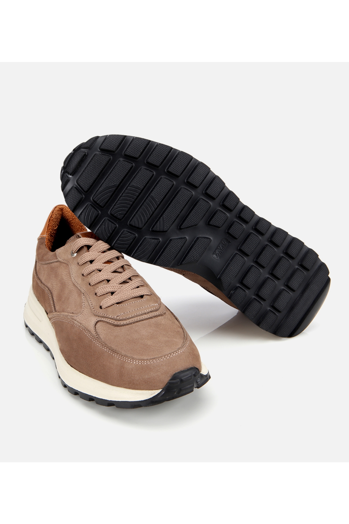 Erkek Deri Vizon Spor Ayakkabı - Görsel 7