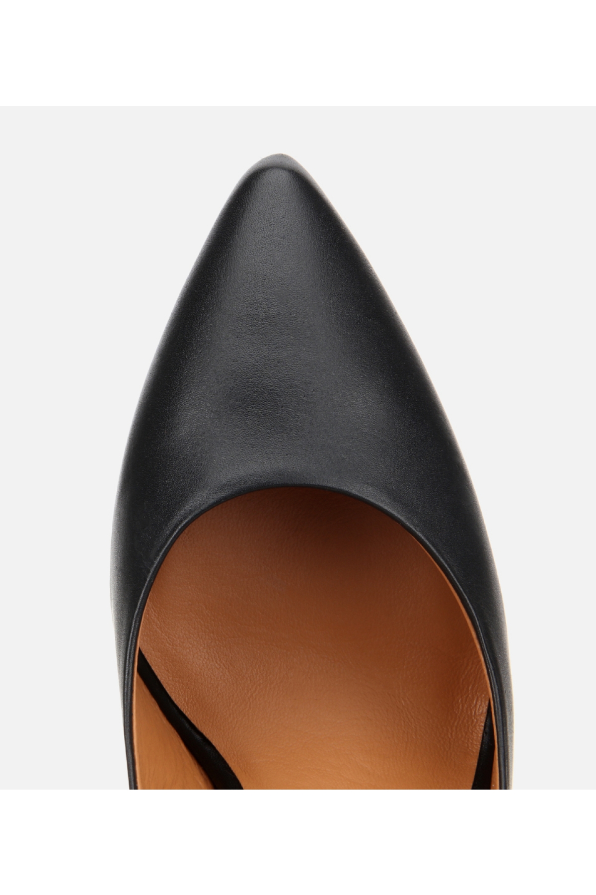 Kadın Deri Siyah Yüksek Topuklu Stiletto - Görsel 6