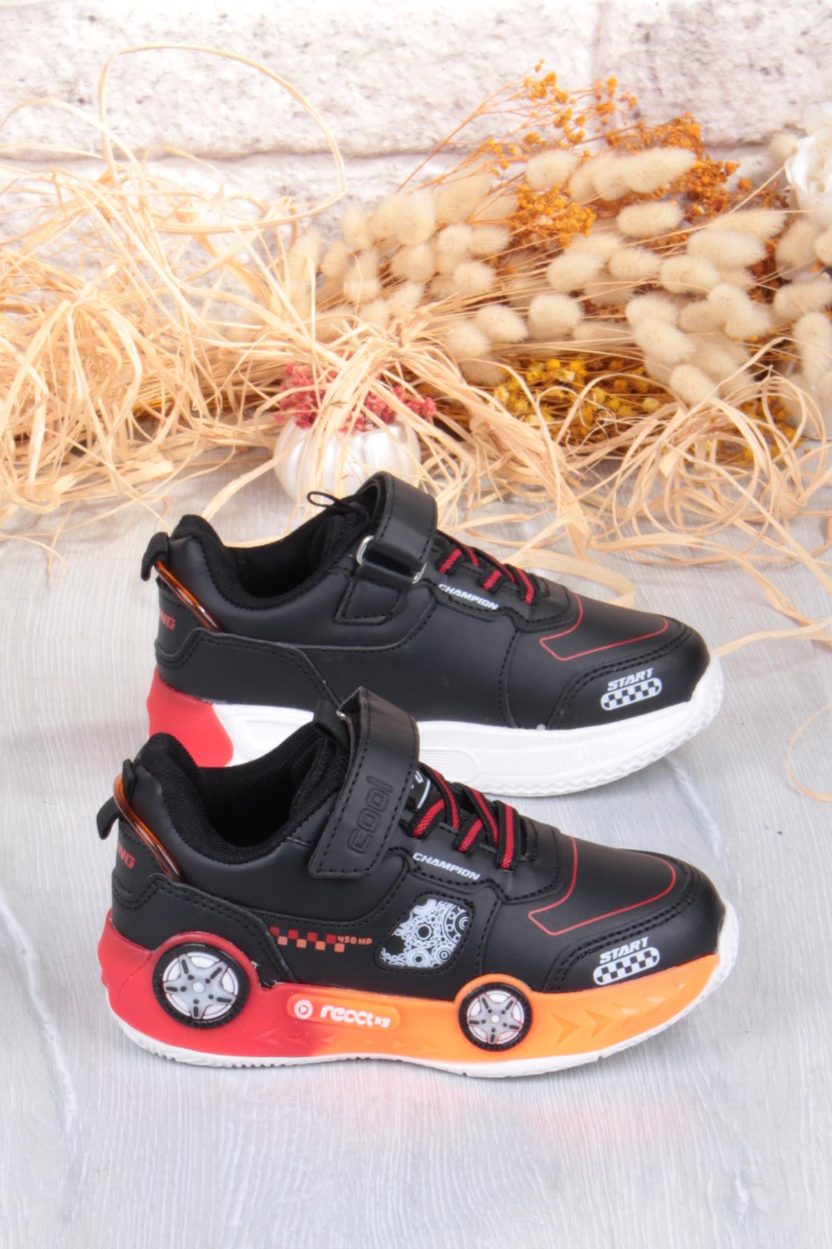 Cool Racing Rahat Hafif Araba Figürlü Erkek Çocuk Ayakkabı - Görsel 3