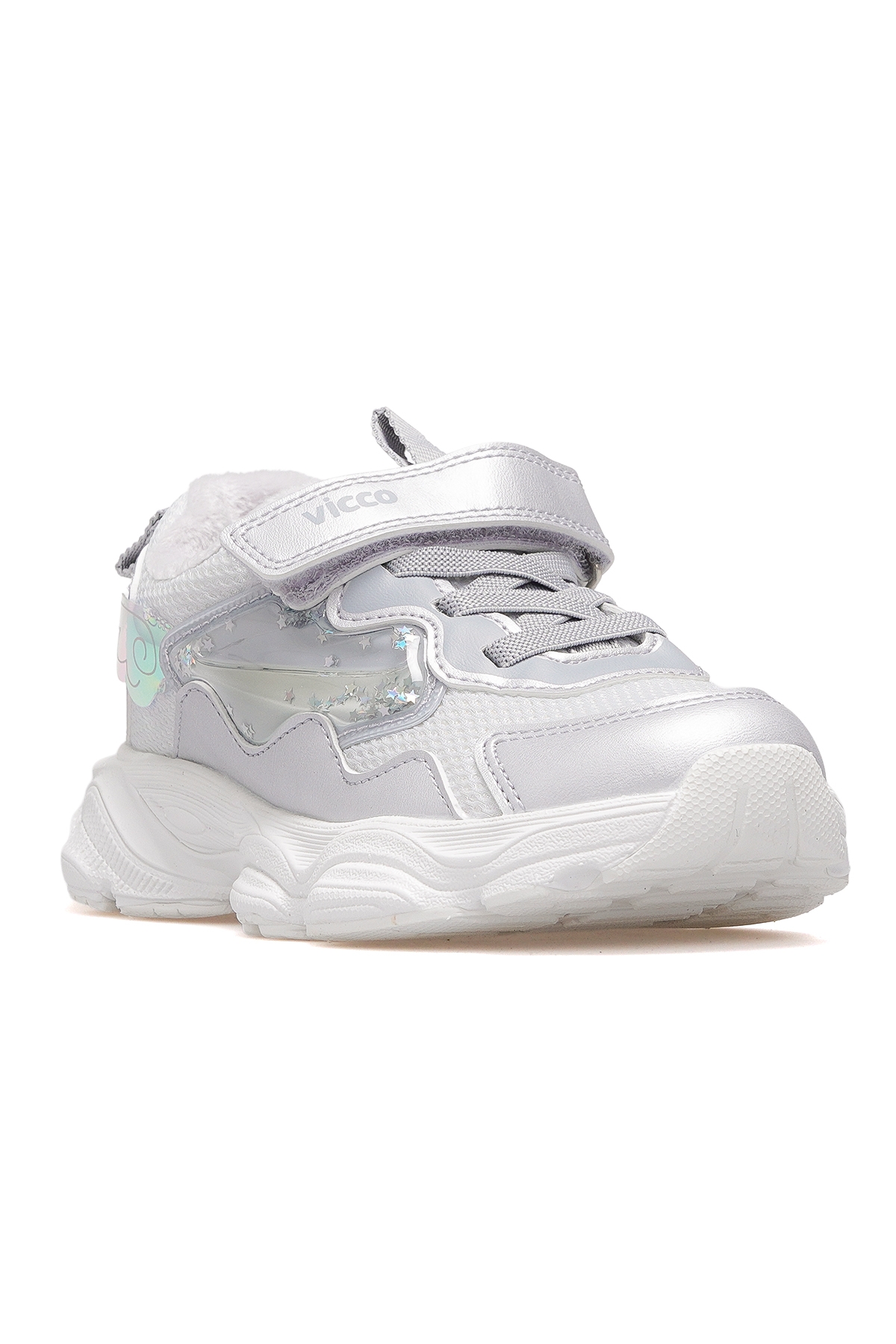 Kimmy Kız Çocuk Hafif Sneaker Spor Ayakkabı 25k 346.309 Pk Gri - Görsel 5