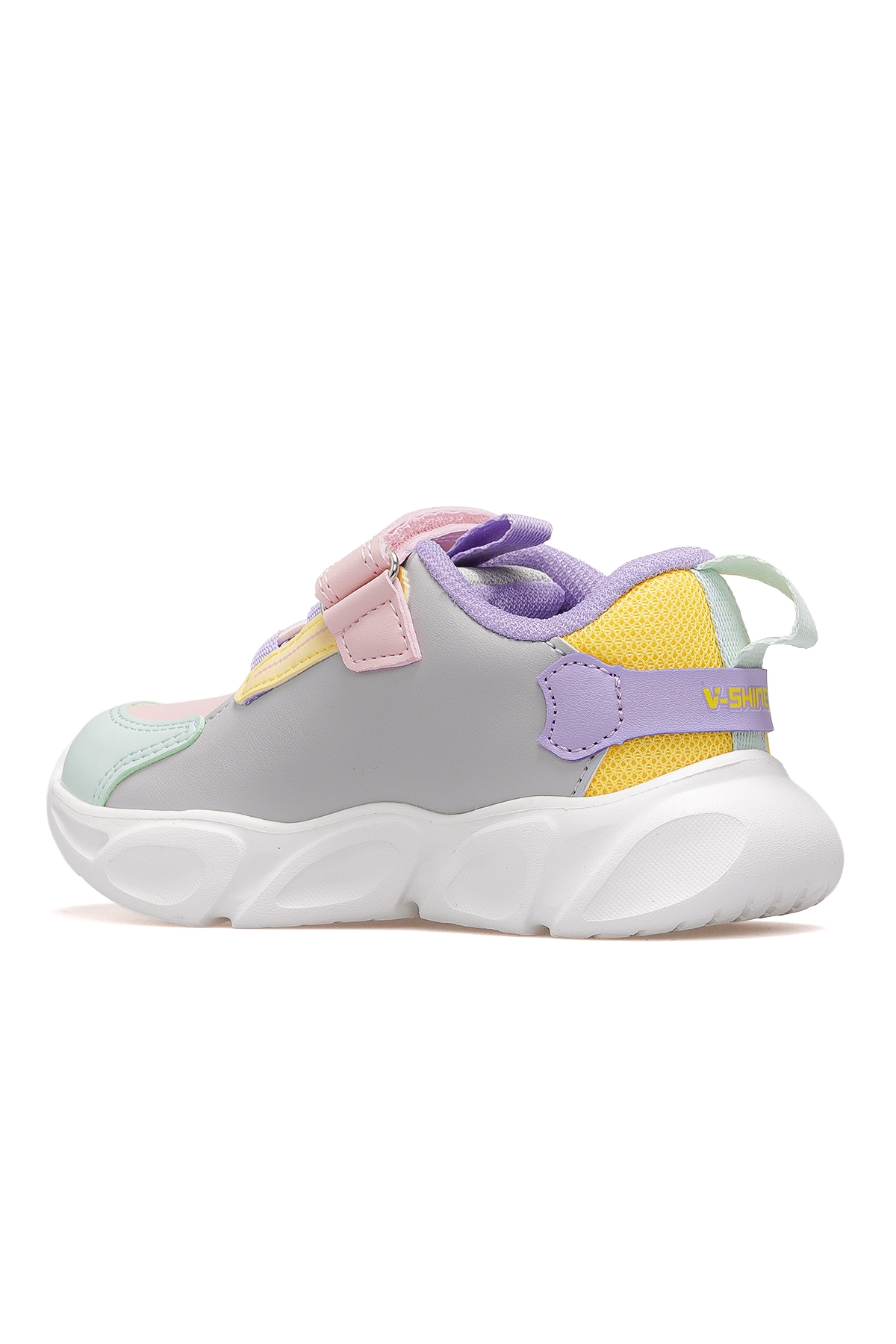 Lamb Kız Çocuk Işıklı Hafif Sneaker Spor Ayakkabı 25k 346.227 Pk Gümüş - Görsel 4