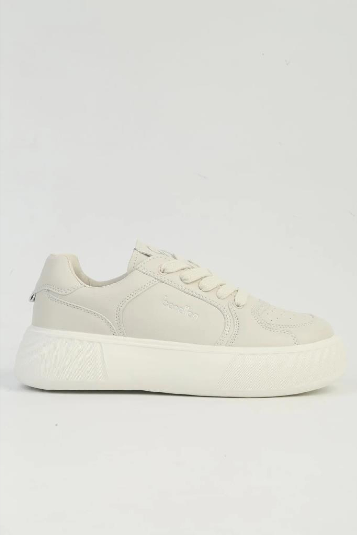 ® Kadın Kalın Tabanlı Spor Ayakkabı İTHAL BNI-11038 - Görsel 2