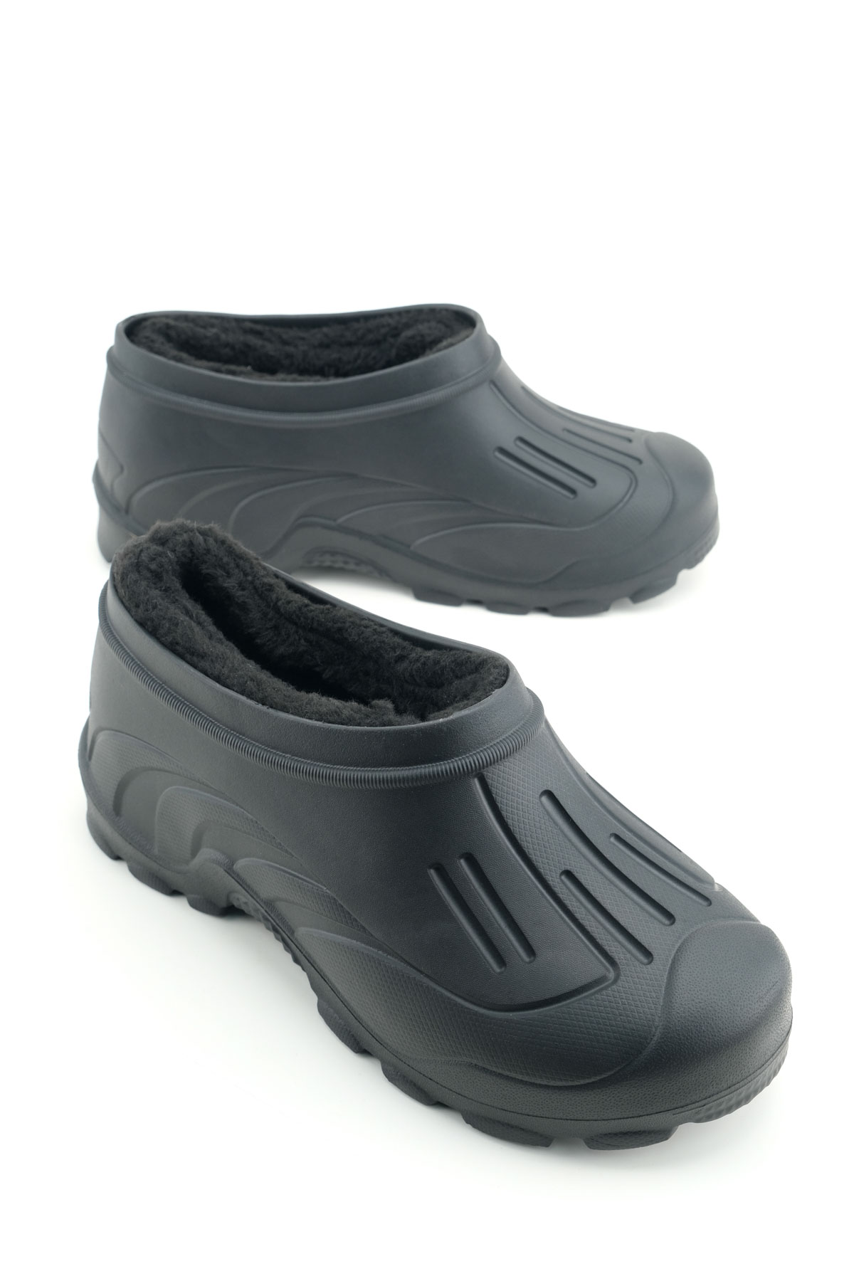 Erkek Kışlık İçi Peluşlu Çıkarılıabilir Rahat Taban Kısa Eva Kar Bot - Görsel 2