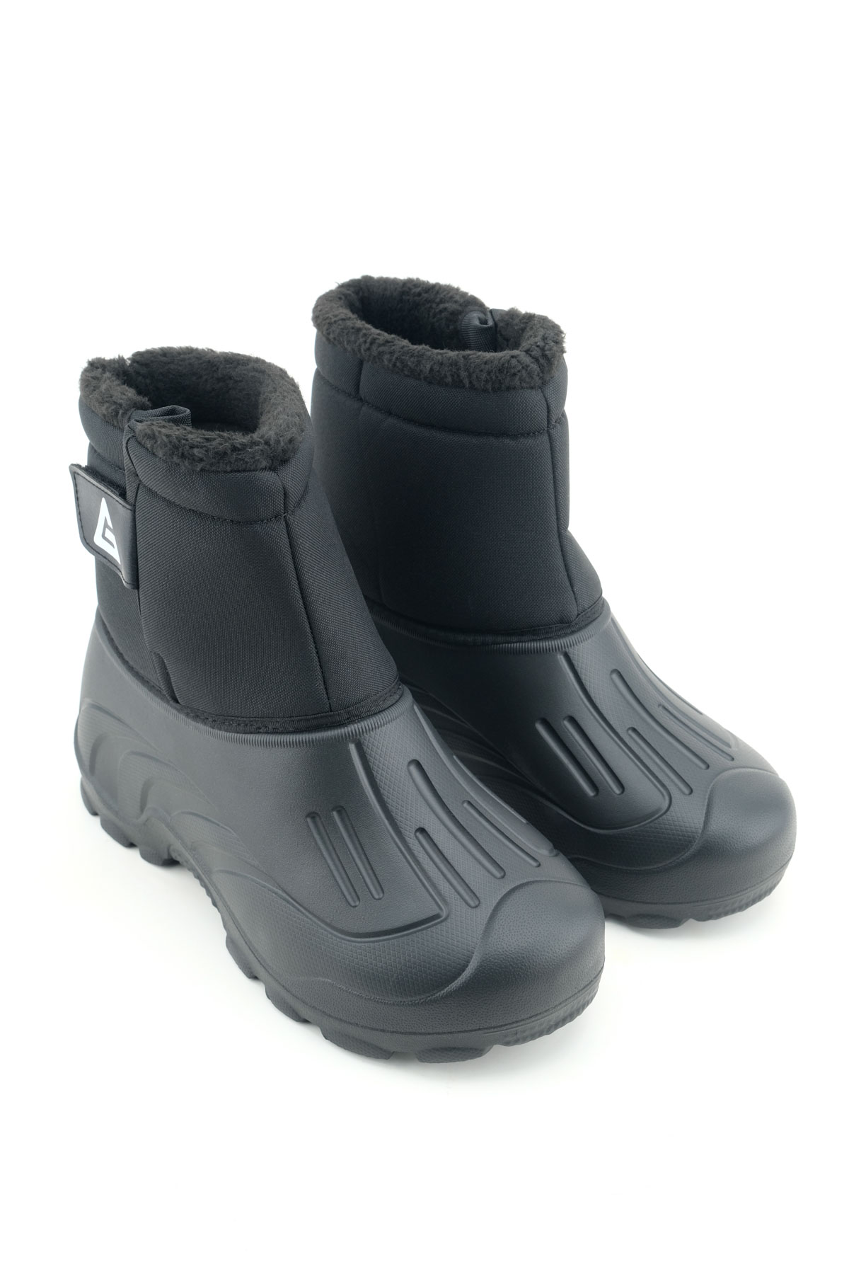 Erkek Kışlık İçi Peluşlu Su Geçirmez Tek Cırt Cırtlı Boğazdan Ayarlanabilir Rahat Taban Günlük Eva Kar Bot Çizme - Görsel 4