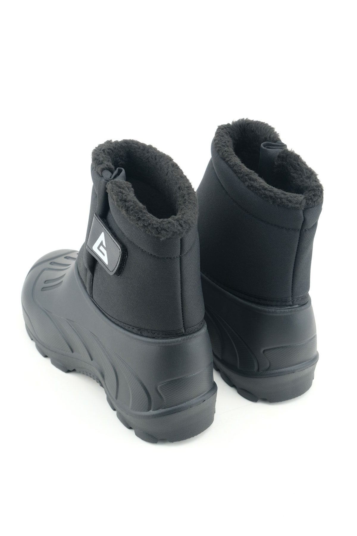 Erkek Kışlık İçi Peluşlu Su Geçirmez Tek Cırt Cırtlı Boğazdan Ayarlanabilir Rahat Taban Günlük Eva Kar Bot Çizme - Görsel 5