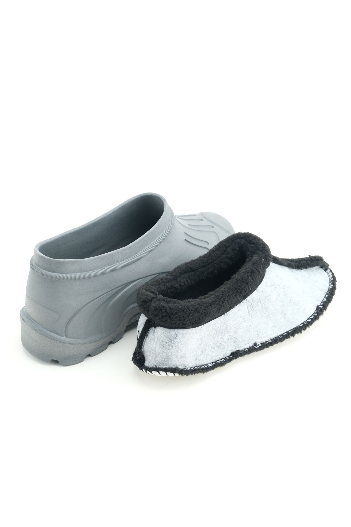 Erkek Kışlık İçi Peluşlu Çıkarılıabilir Rahat Taban Kısa Eva Kar Bot - Görsel 7