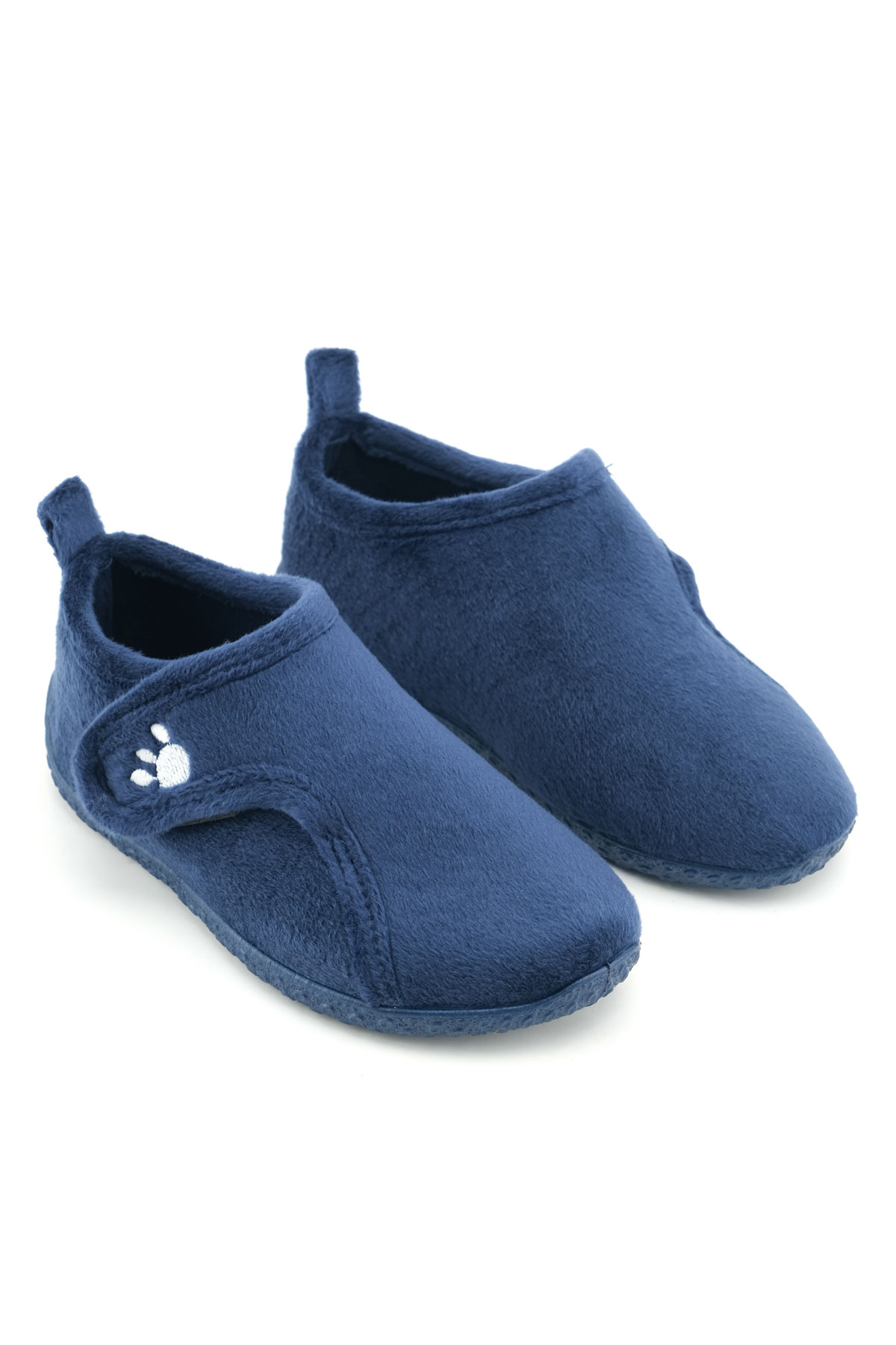 Kışlık Erkek Çocuk Rahat Taban Cırt Cırtlı Ayarlanabilir Ev Okul Kreş Panduf Ayakkabı - Görsel 4