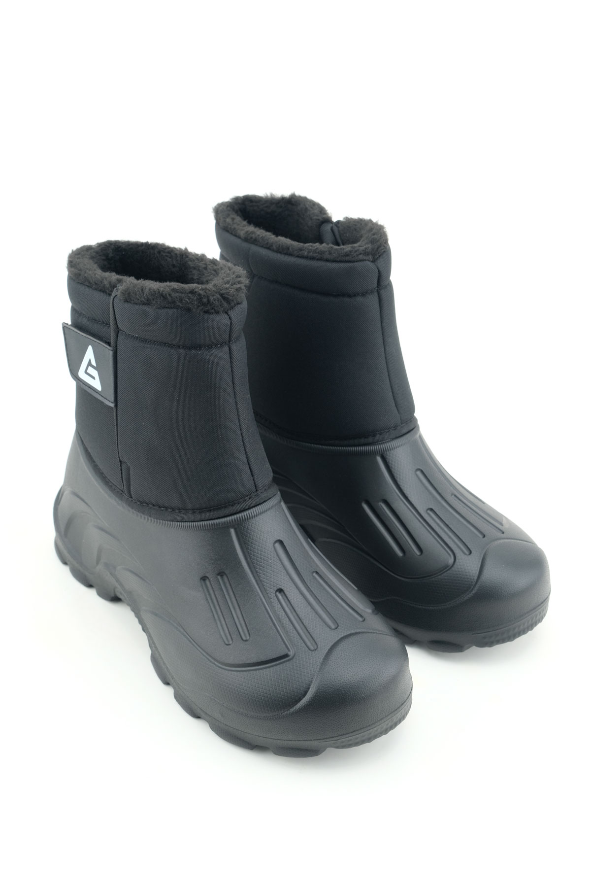 Erkek Kışlık İçi Peluşlu Su Geçirmez Tek Cırt Cırtlı Boğazdan Ayarlanabilir Rahat Taban Günlük Eva Kar Bot Çizme - Görsel 4