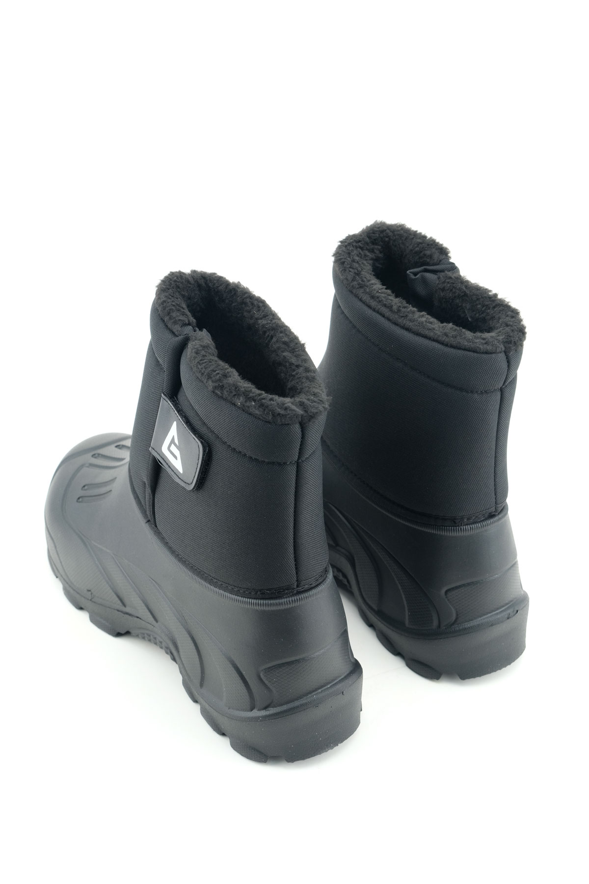 Erkek Kışlık İçi Peluşlu Su Geçirmez Tek Cırt Cırtlı Boğazdan Ayarlanabilir Rahat Taban Günlük Eva Kar Bot Çizme - Görsel 5