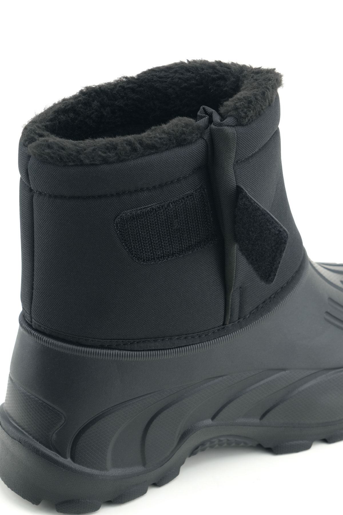 Erkek Kışlık İçi Peluşlu Su Geçirmez Tek Cırt Cırtlı Boğazdan Ayarlanabilir Rahat Taban Günlük Eva Kar Bot Çizme - Görsel 7