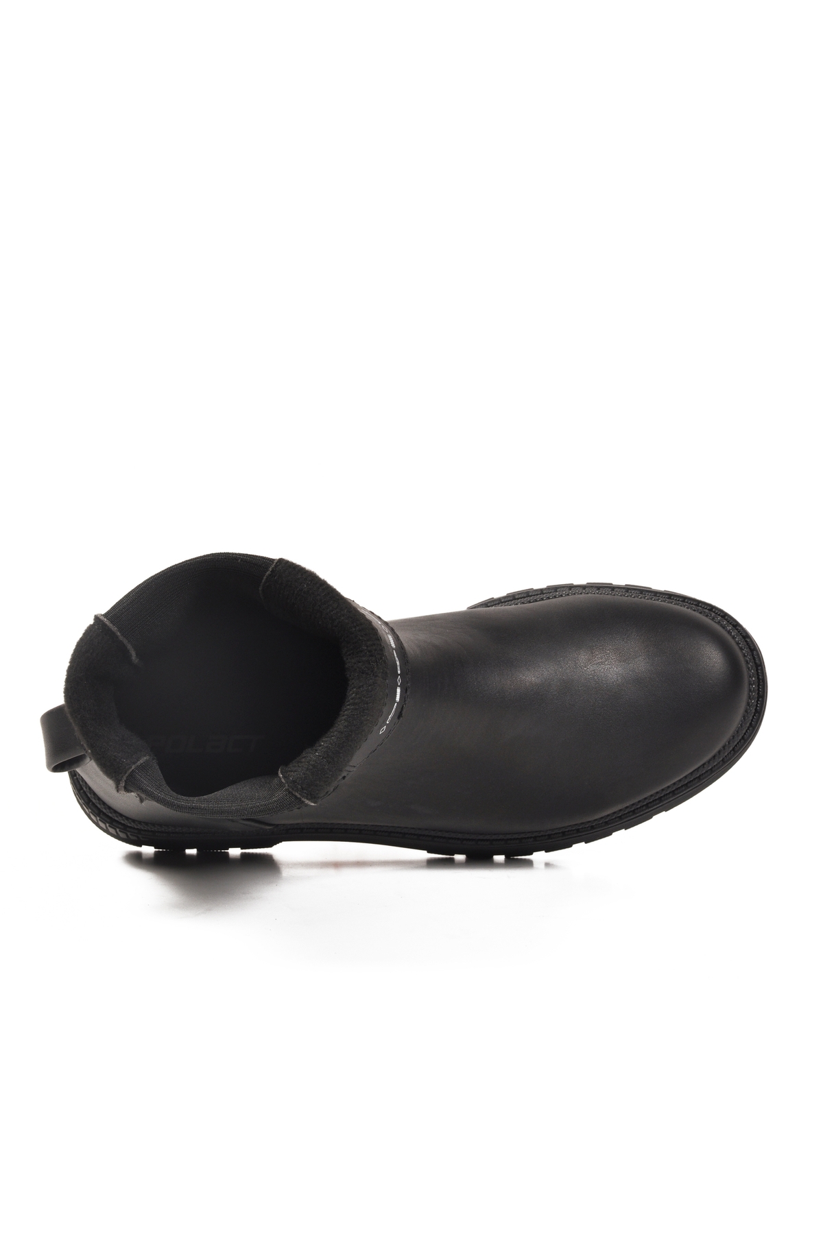 Siyah Bilekten Esnek Uzun İçi Polarlı Kaymaz Taban Kadın Bot 23012 Z - Görsel 5