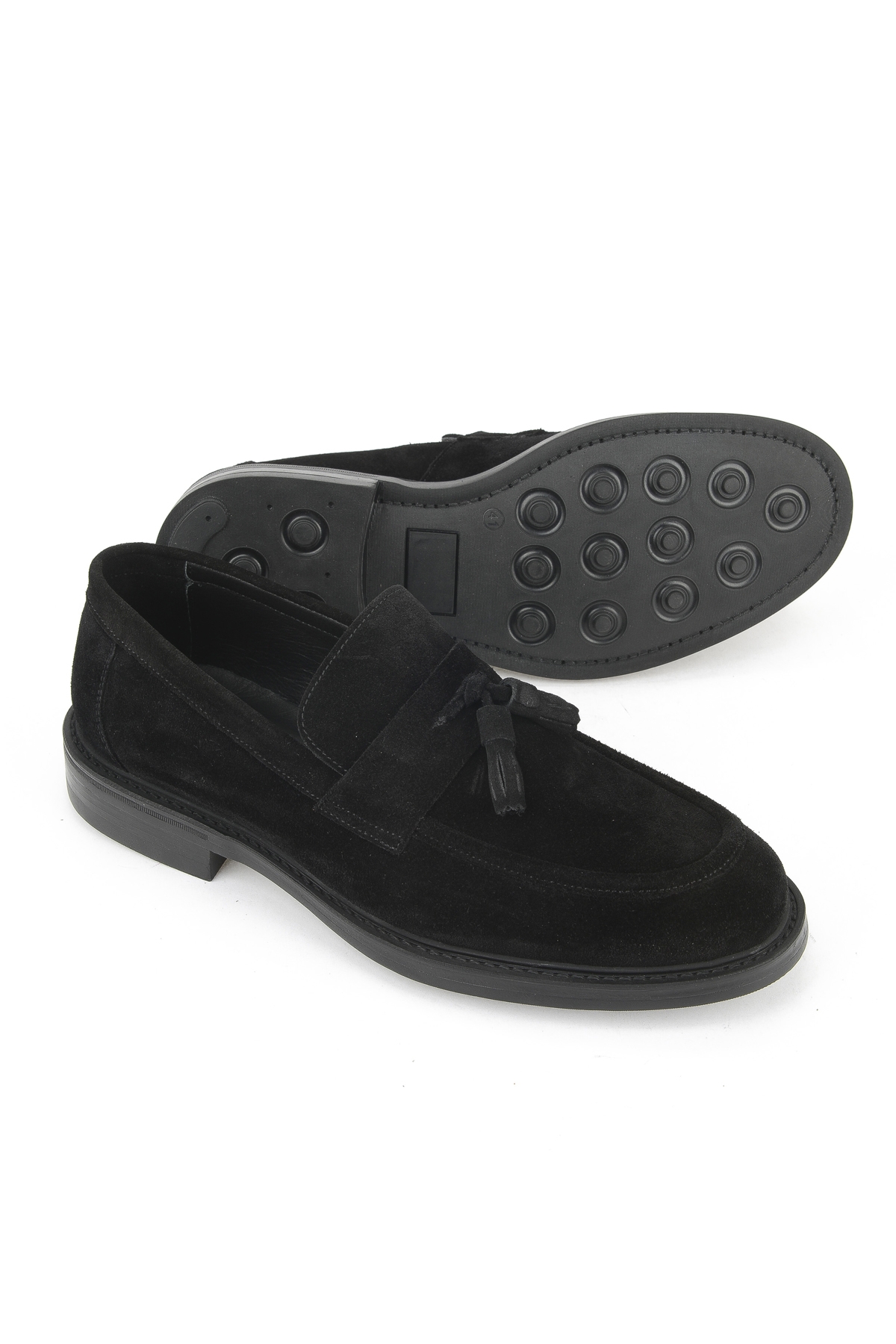 Erkek Hakiki Deri Ayakkabı 153986Z4162 Siyah - Görsel 5