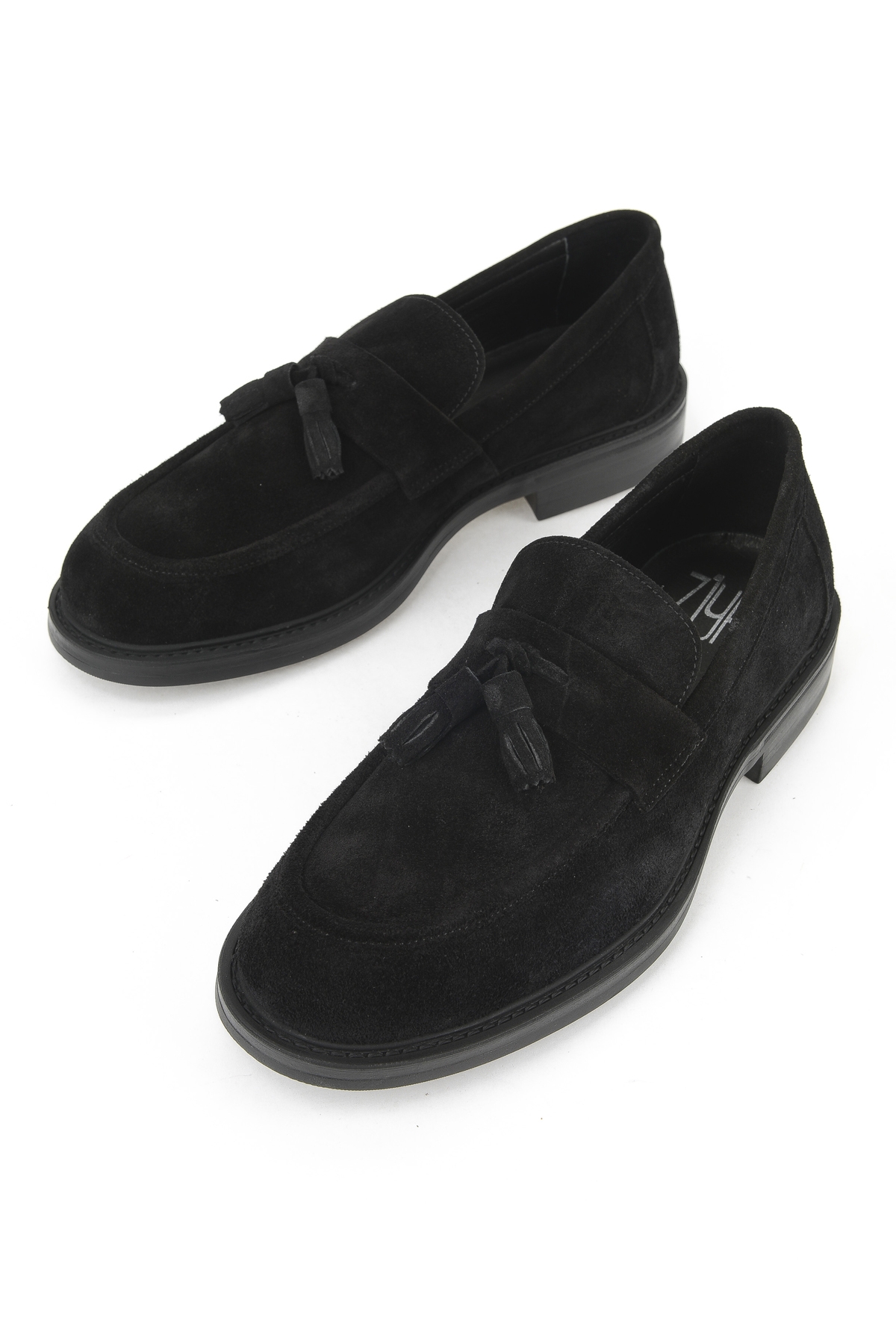 Erkek Hakiki Deri Ayakkabı 153986Z4162 Siyah - Görsel 6