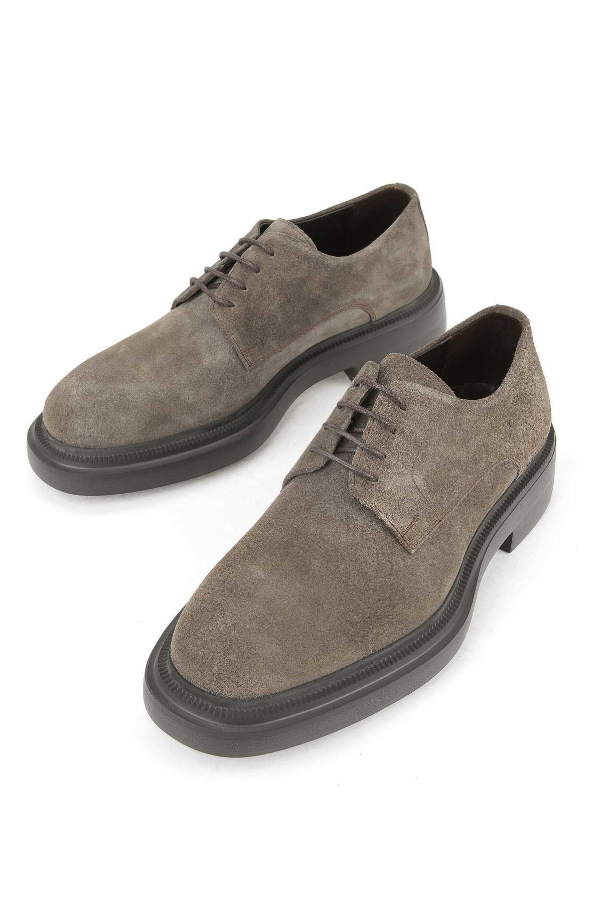 Erkek Hakiki Deri Ayakkabı 153986Z4326 Vizon - Görsel 6