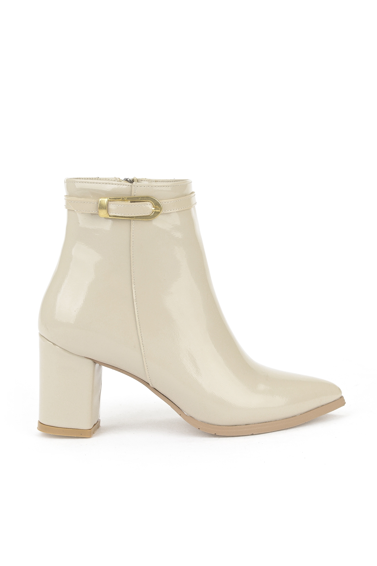 Kadın Topuklu Bot 1531044Z4010 Bej - Görsel 2