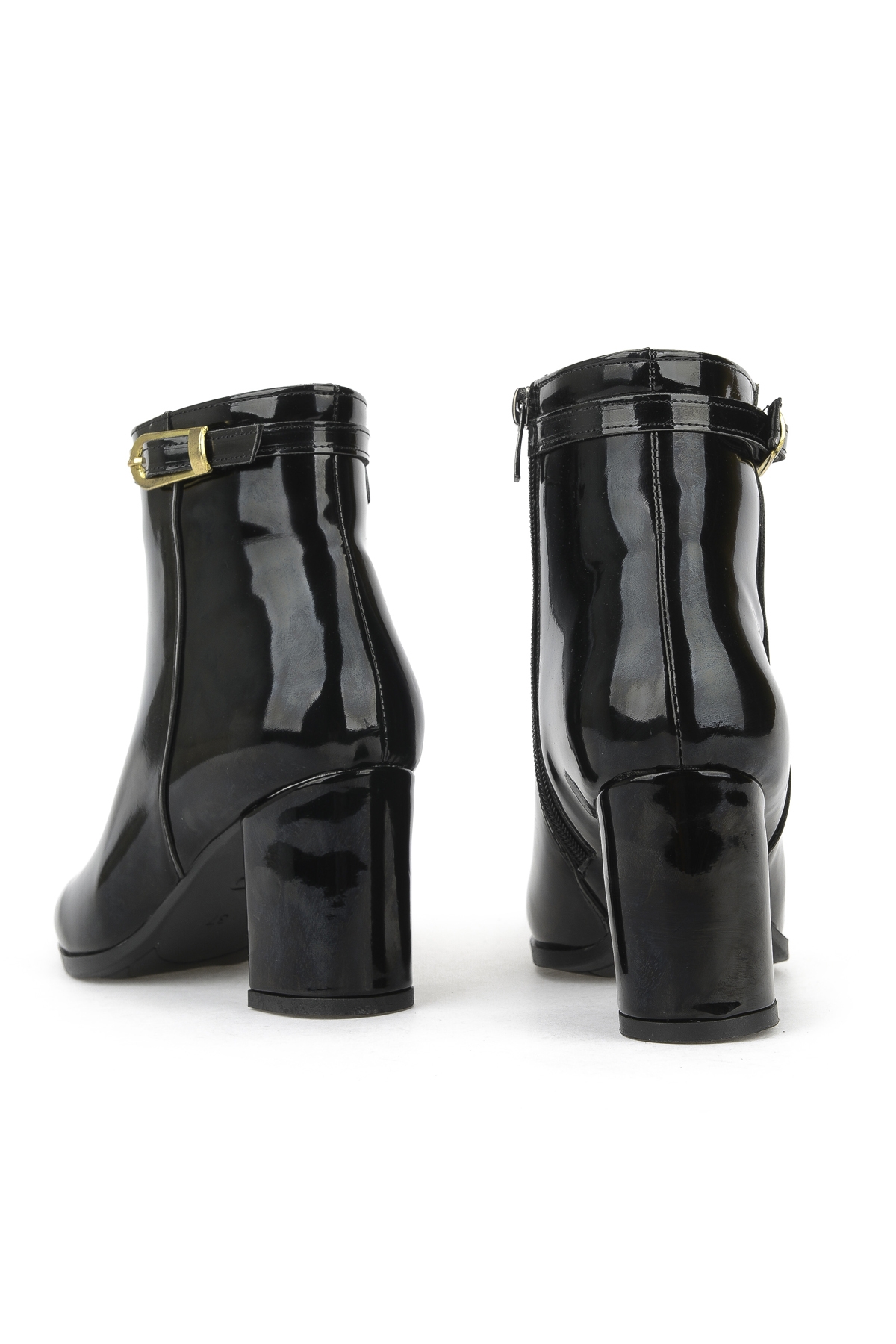 Kadın Topuklu Bot 1531044Z4010 Siyah - Görsel 4