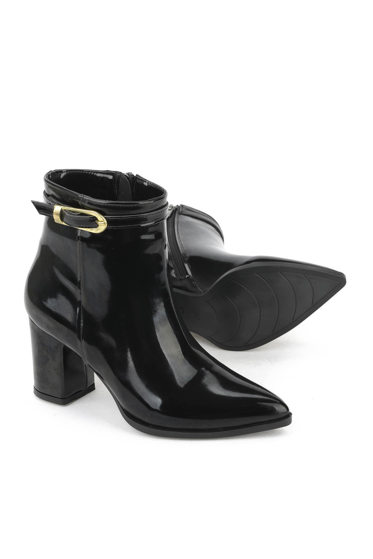 Kadın Topuklu Bot 1531044Z4010 Siyah - Görsel 5