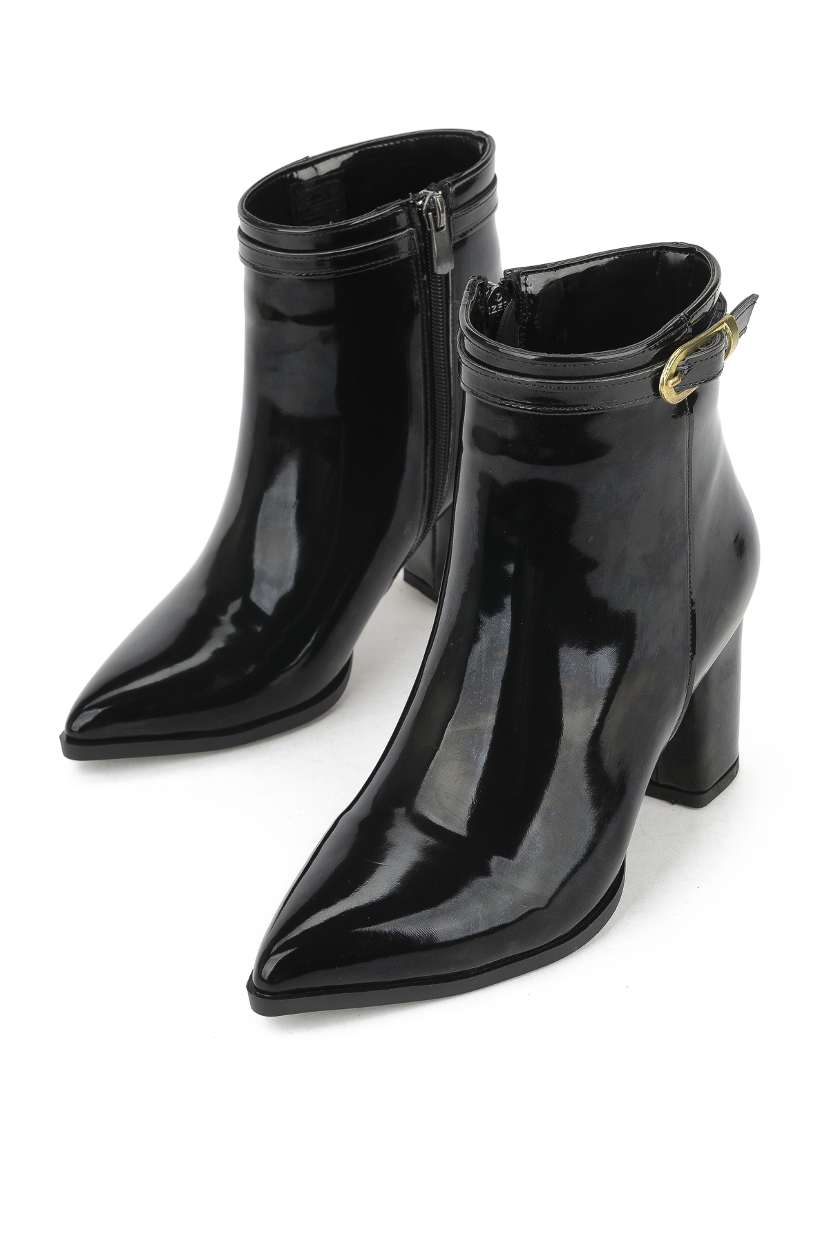 Kadın Topuklu Bot 1531044Z4010 Siyah - Görsel 6